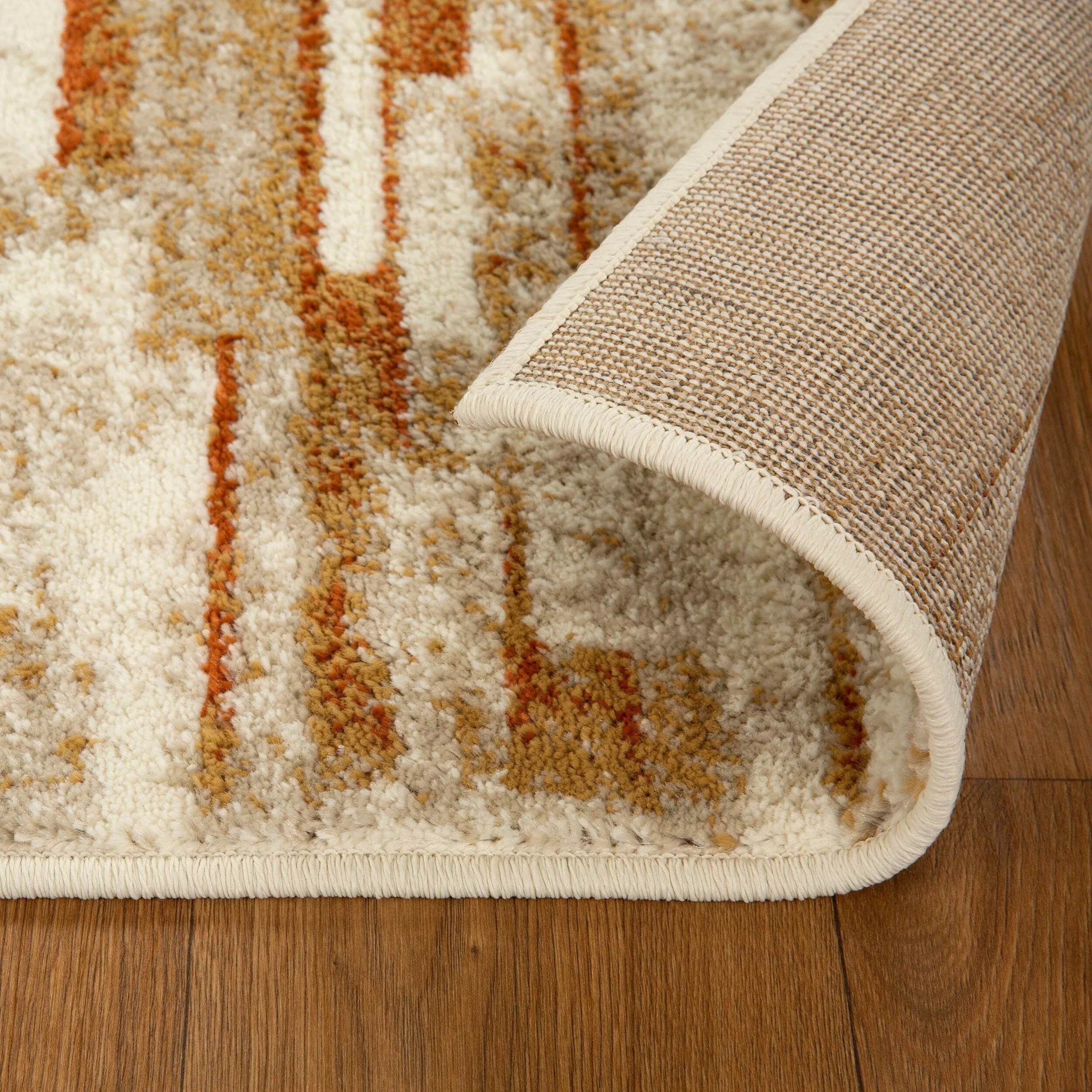 Superior Contemporary Distressed Abstract Indoor Area Rug