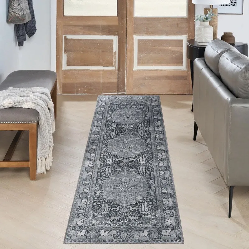 Superior Copley Bohemian Oriental Medallion Wildlife Indoor Area Rug