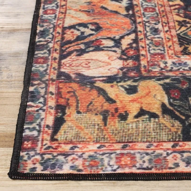 Superior Copley Bohemian Oriental Medallion Wildlife Indoor Area Rug