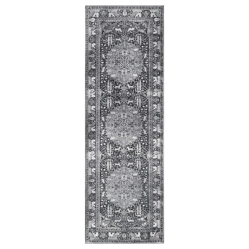 Superior Copley Bohemian Oriental Medallion Wildlife Indoor Area Rug