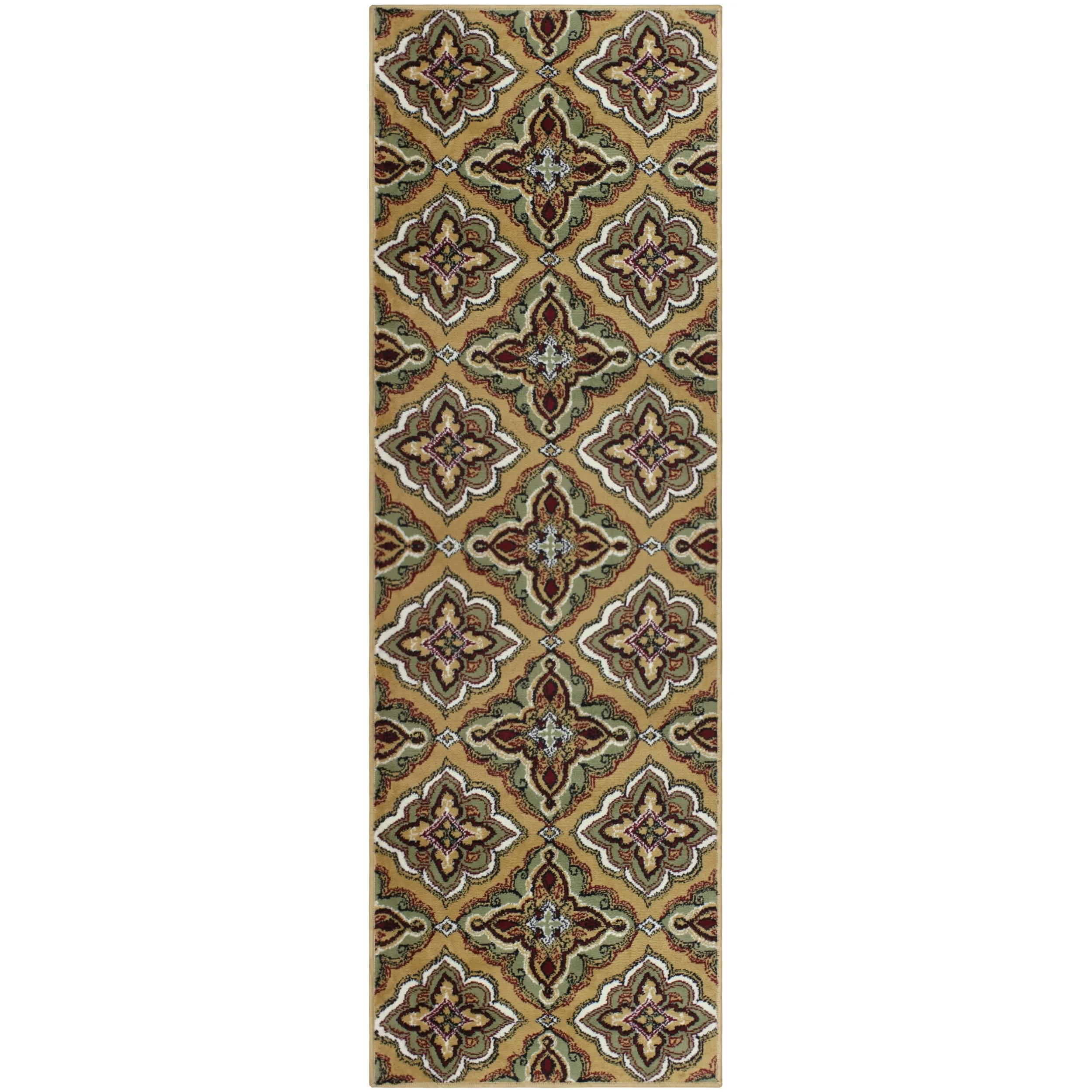 Superior Crawford Modern Medallion Indoor Runner or Area Rug