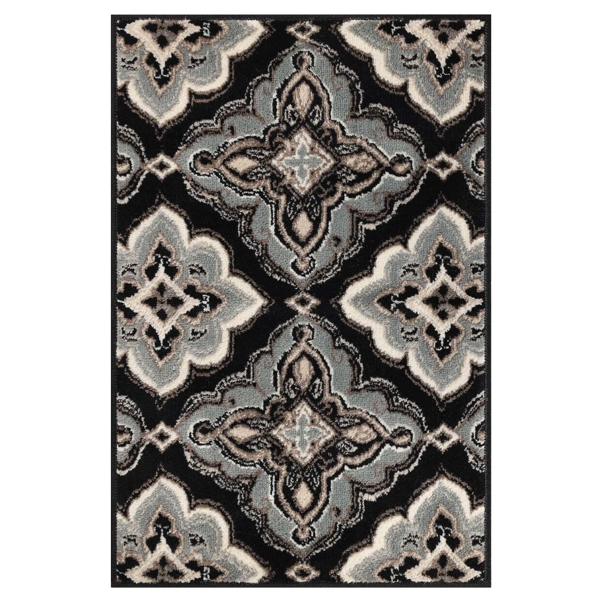Superior Crawford Modern Medallion Indoor Runner or Area Rug