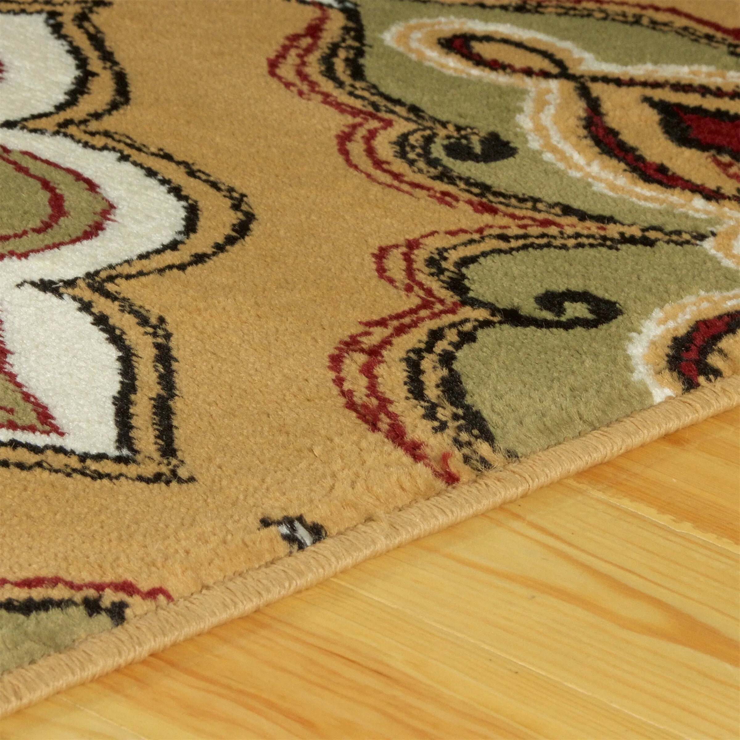 Superior Crawford Modern Medallion Indoor Runner or Area Rug