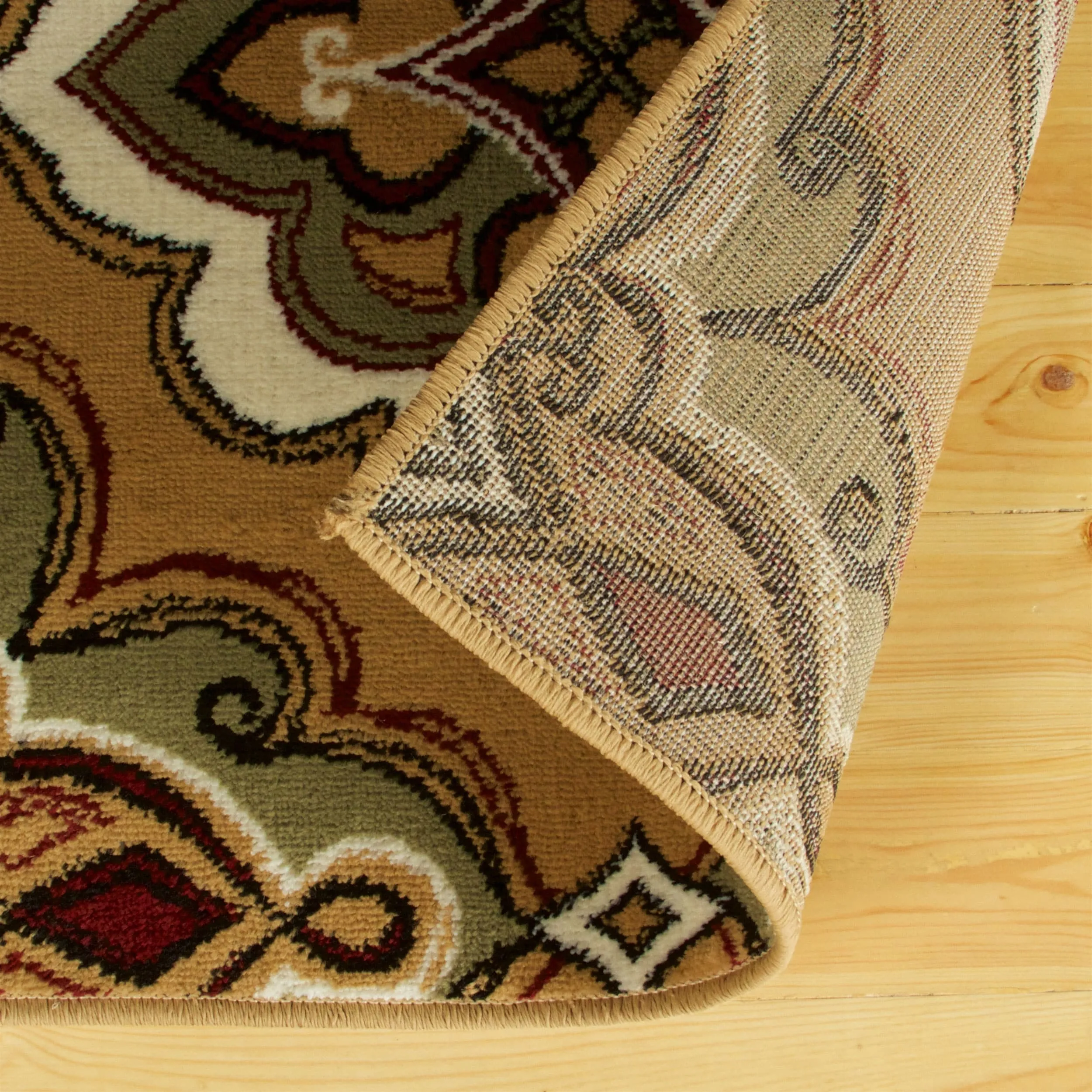 Superior Crawford Modern Medallion Indoor Runner or Area Rug