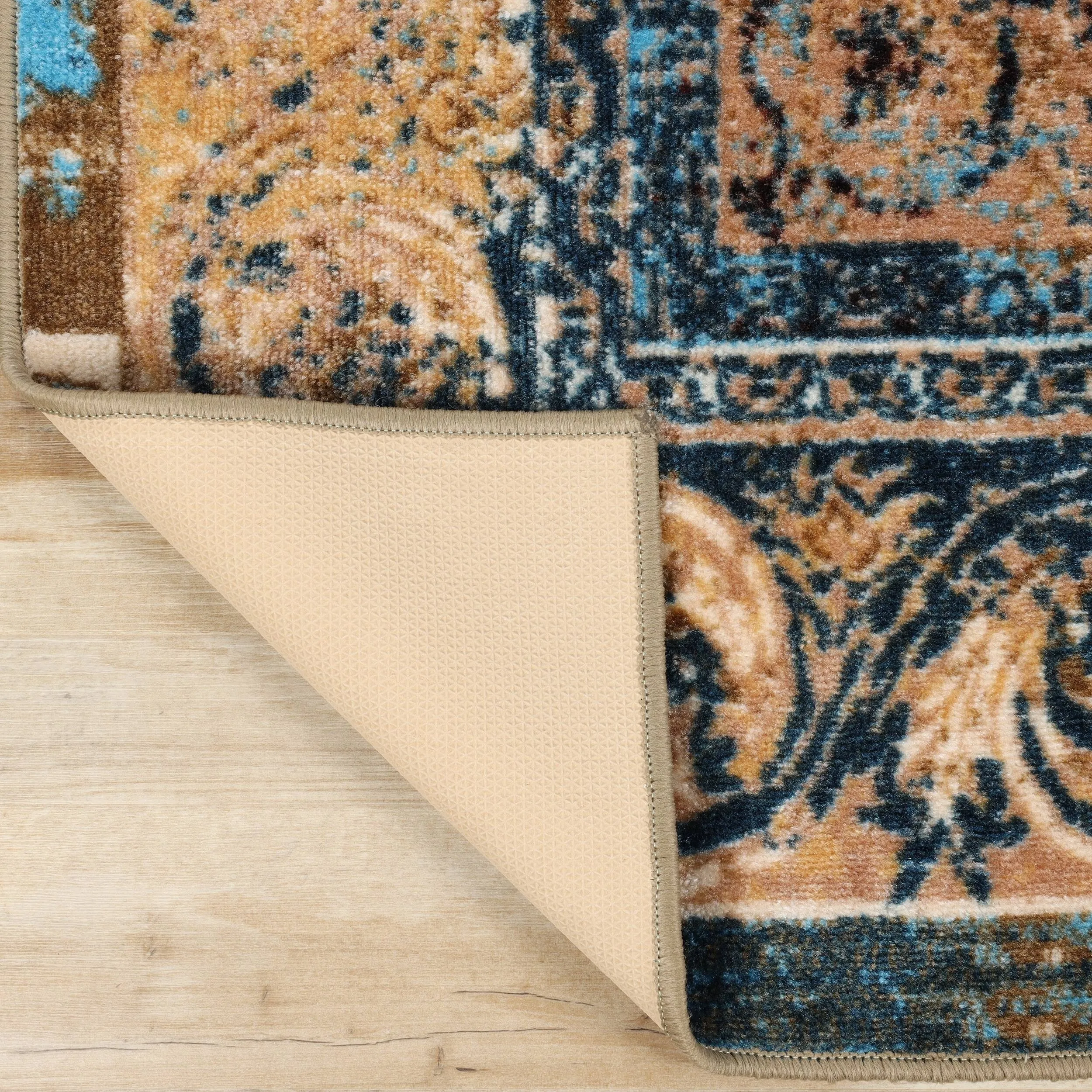 Superior Daelyn Printed Non-Slip Indoor Area Rug