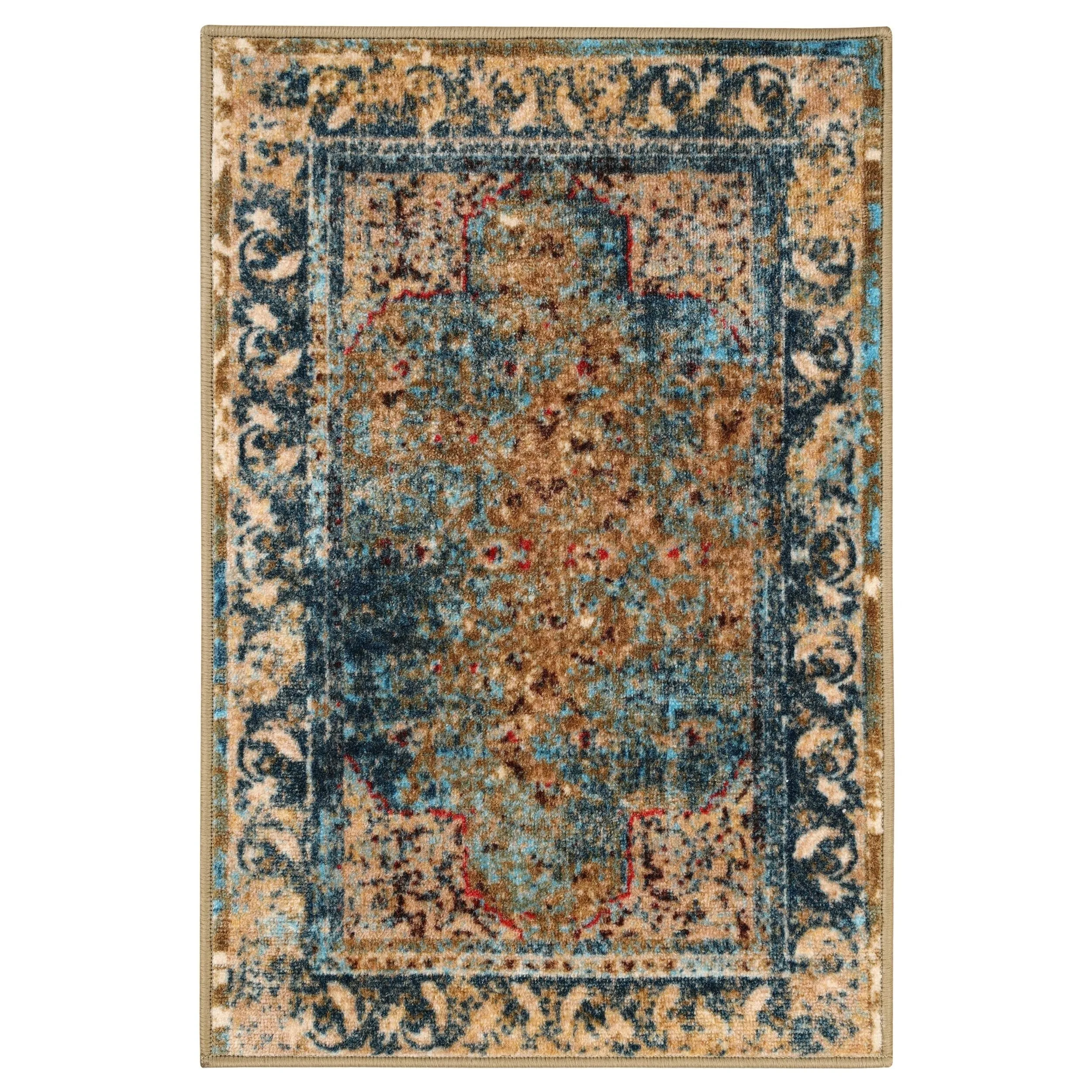 Superior Daelyn Printed Non-Slip Indoor Area Rug