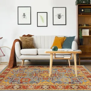 Superior Designer Non-Slip Washable Mccoy Area Rug