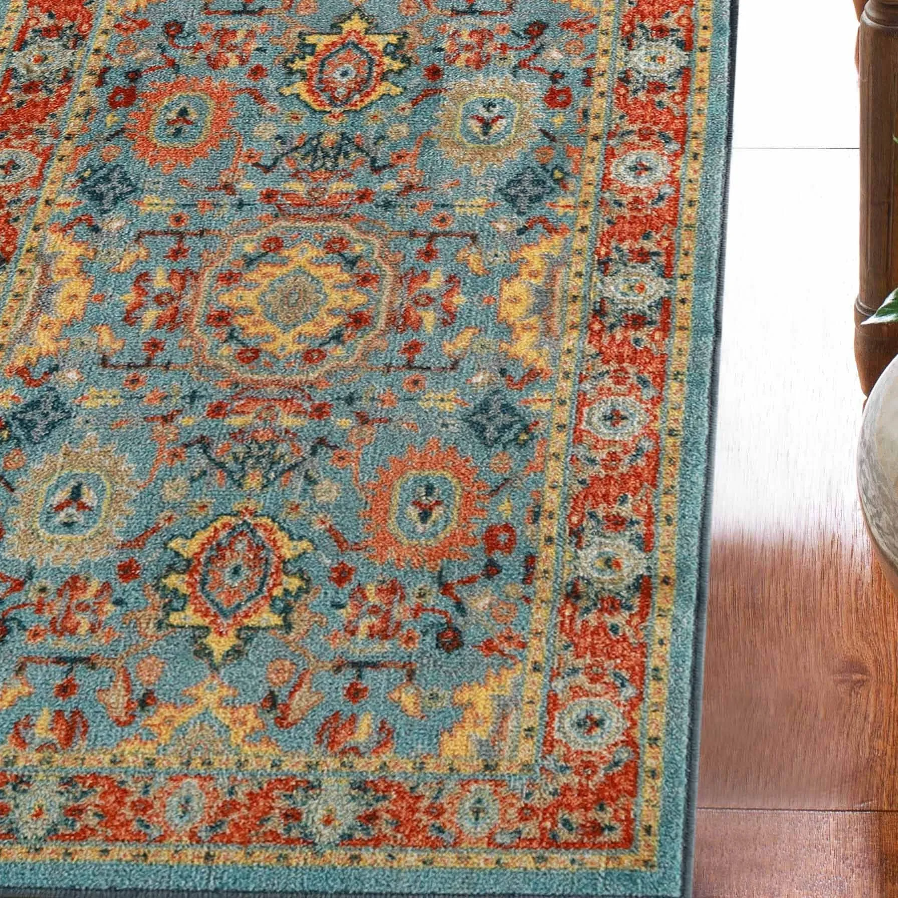 Superior Designer Non-Slip Washable Mccoy Area Rug