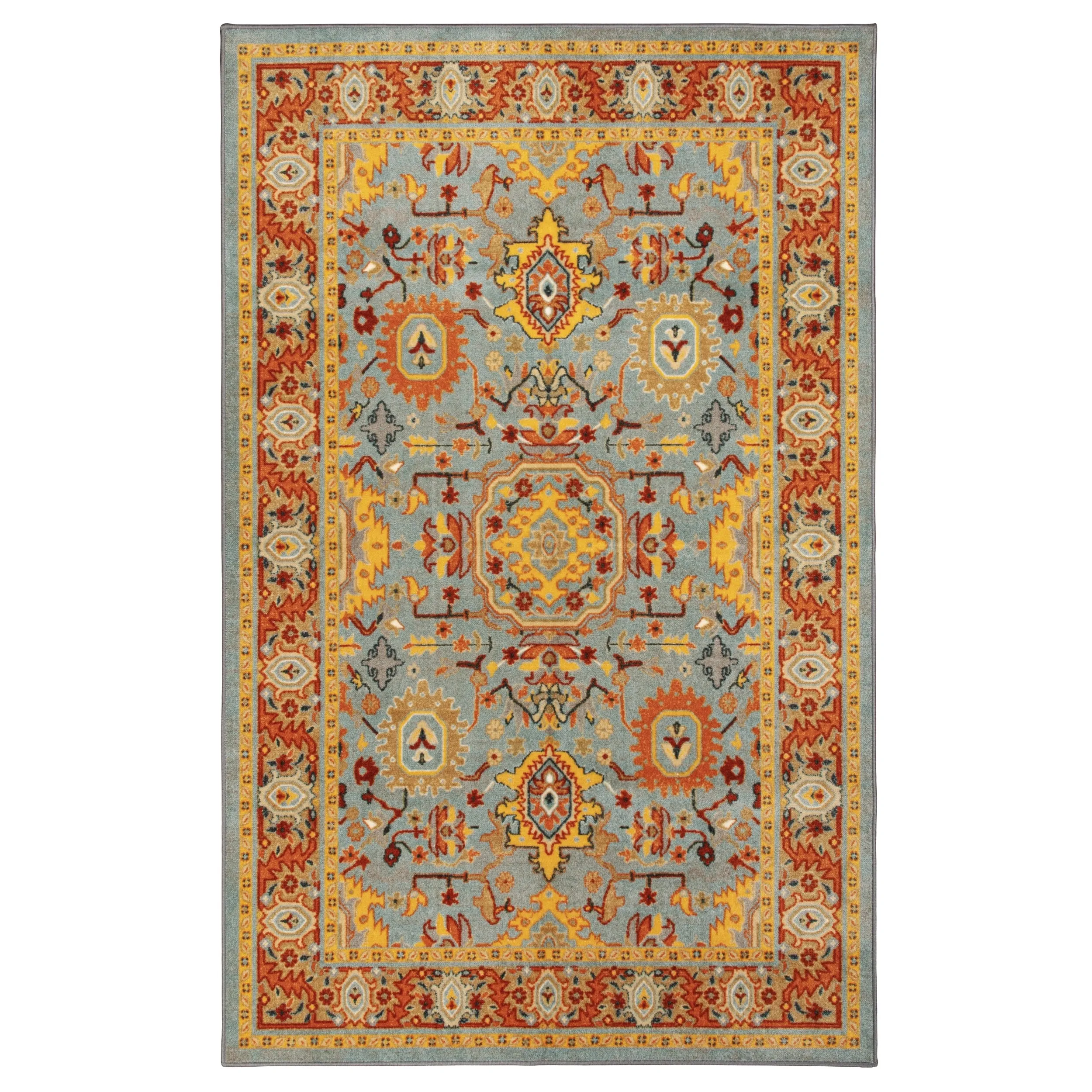 Superior Designer Non-Slip Washable Mccoy Area Rug
