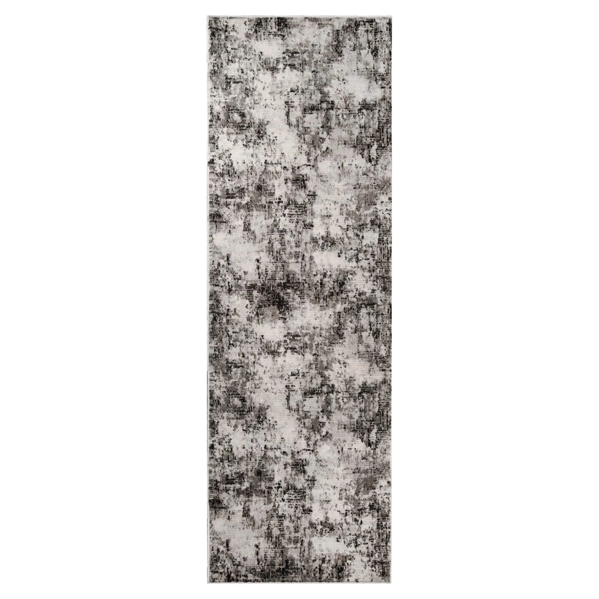 Superior Euphemia Distressed Abstract Indoor Runner or Area Rug