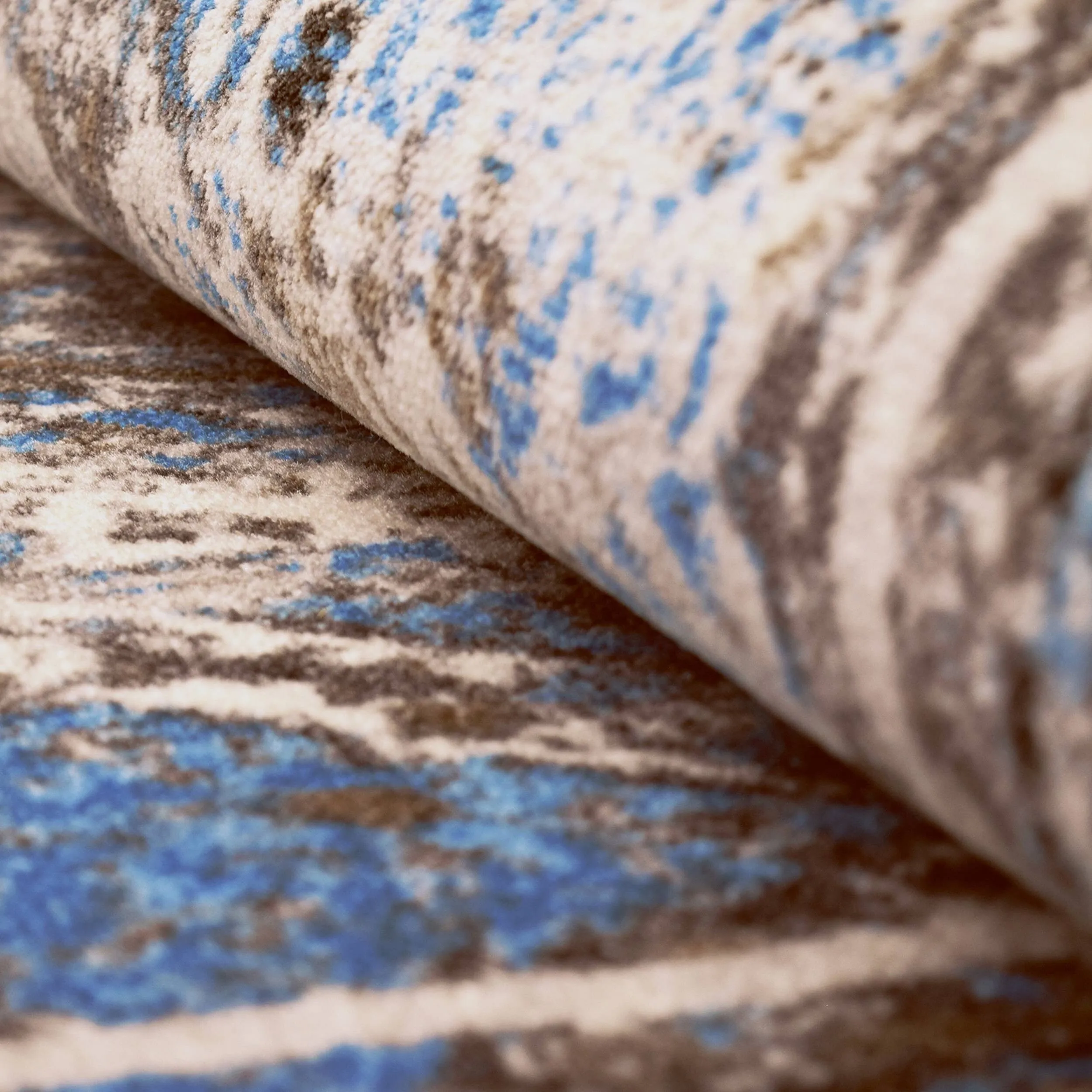 Superior Ezra Medallion Non-Slip Washable Indoor Runner or Area Rug
