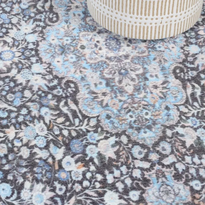 Superior Fiorella Modern Farmhouse Floral Medallion Indoor Area Rug