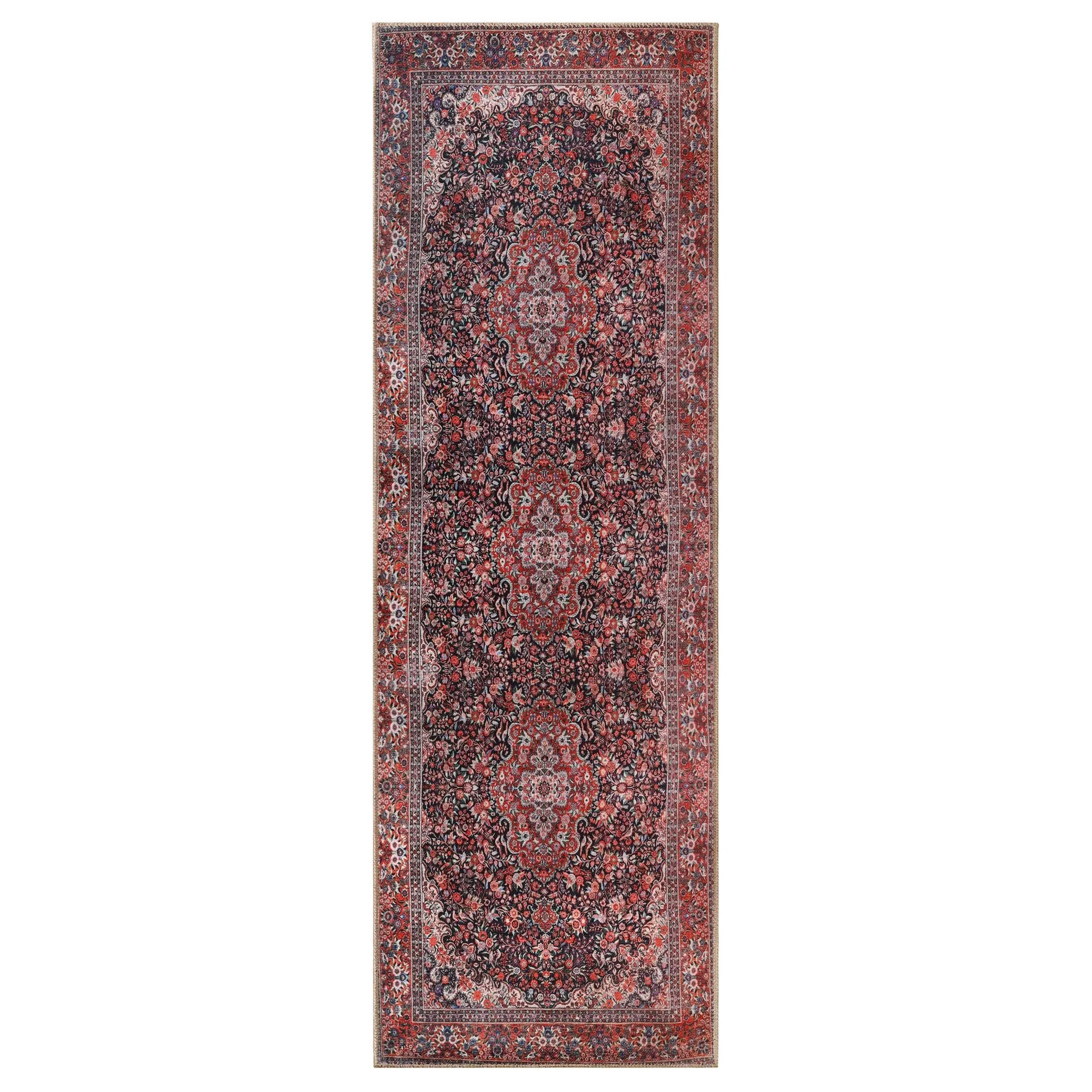 Superior Fiorella Modern Farmhouse Floral Medallion Indoor Area Rug