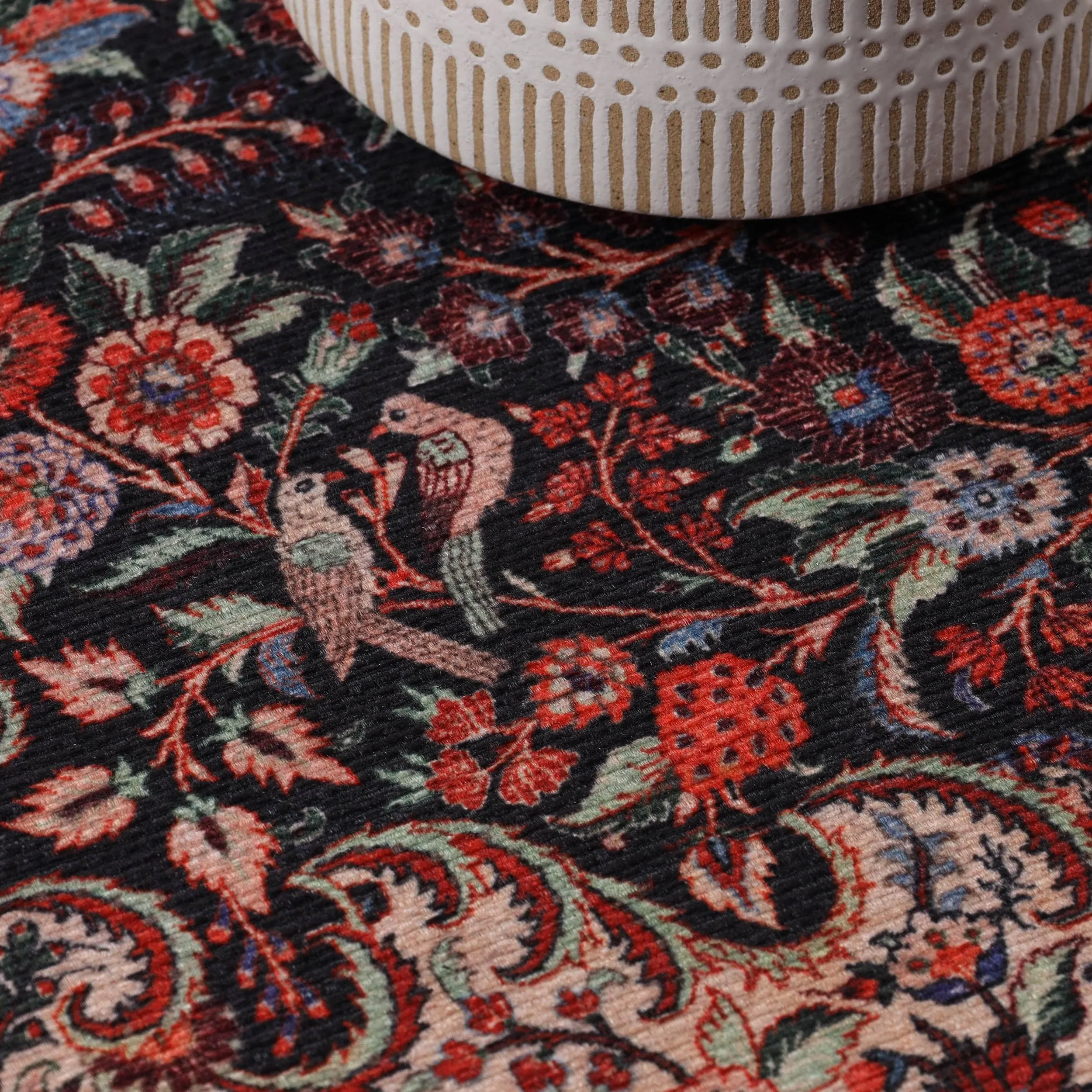 Superior Fiorella Modern Farmhouse Floral Medallion Indoor Area Rug