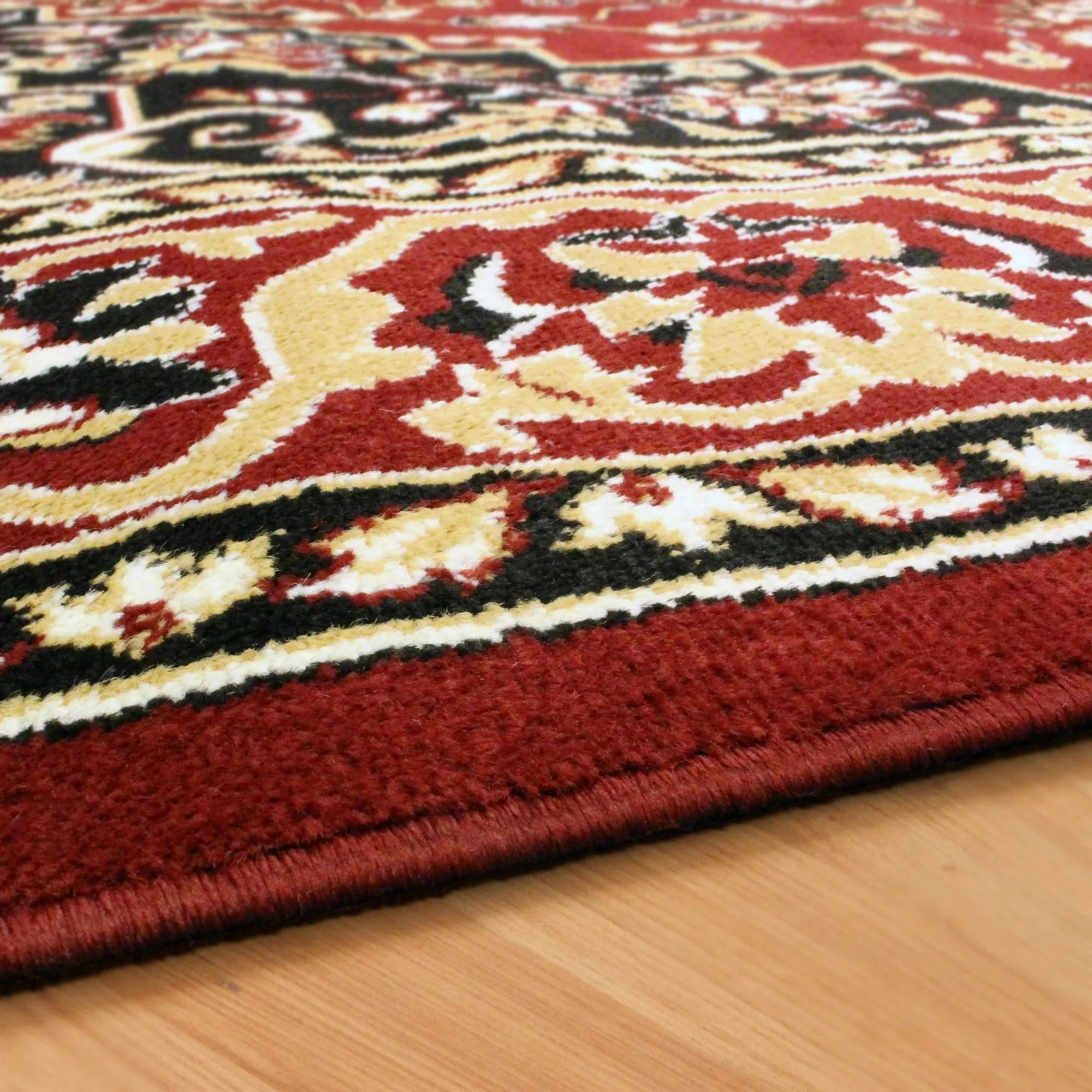 Superior Glendale Floral Medallion Indoor Area Rug