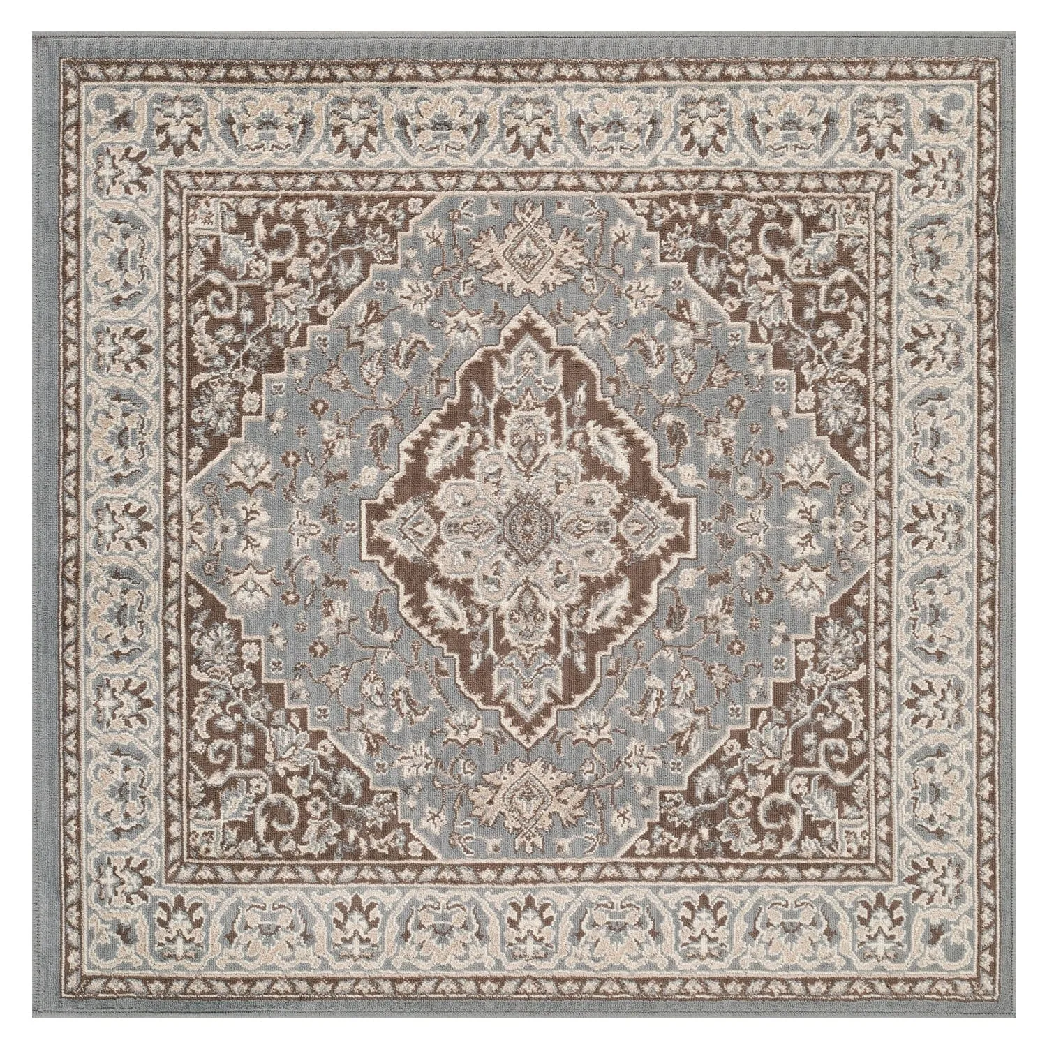 Superior Glendale Floral Medallion Indoor Area Rug