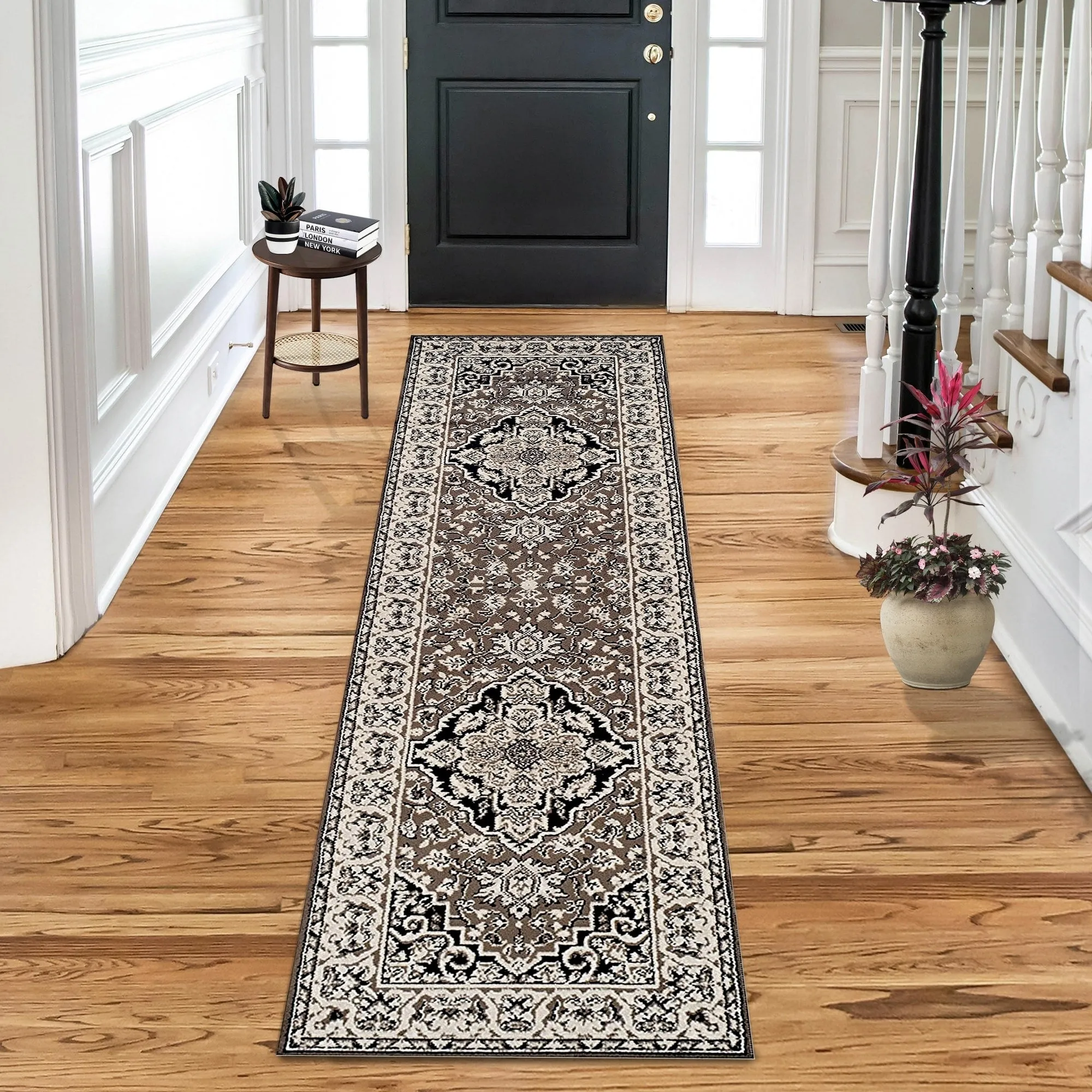 Superior Glendale Floral Medallion Indoor Area Rug