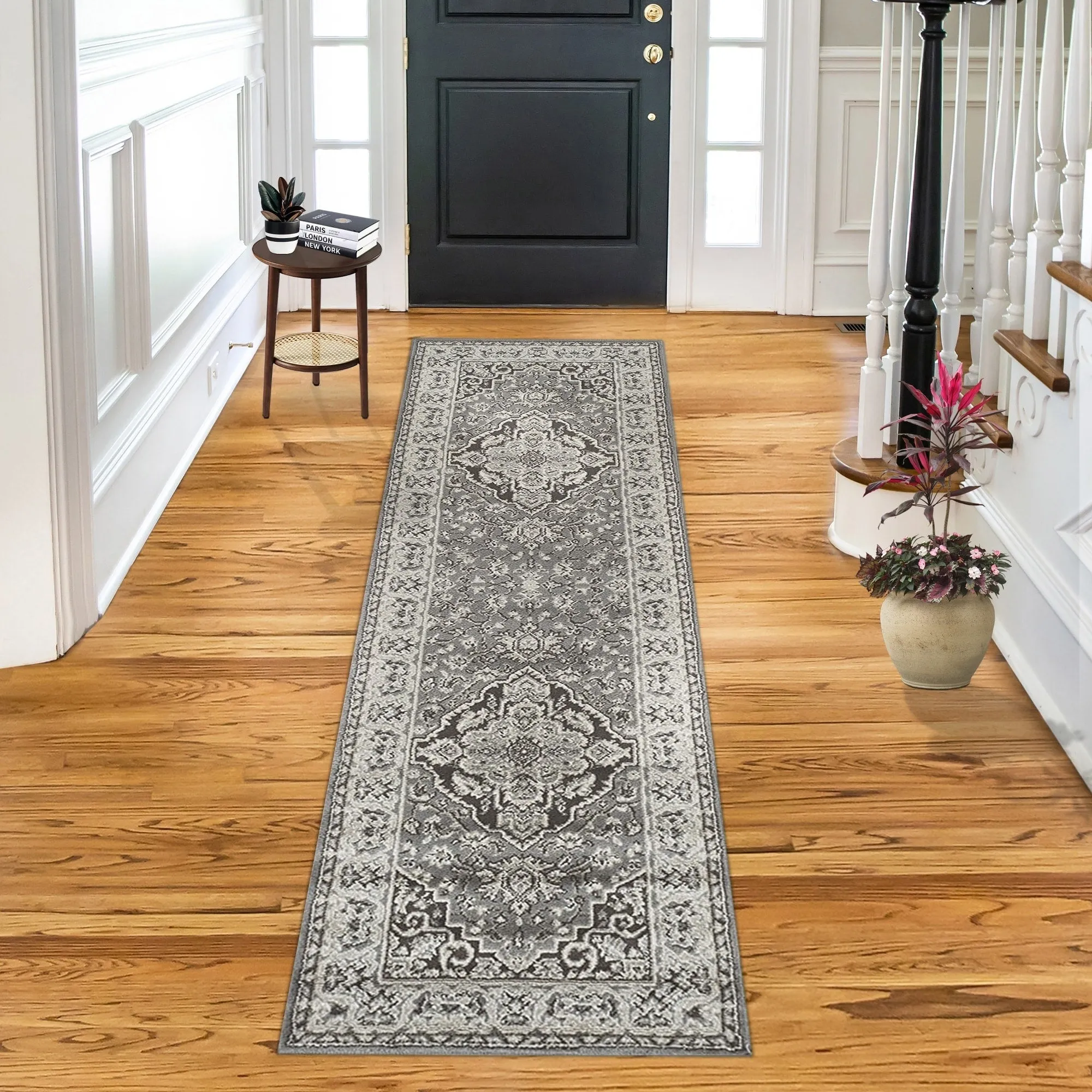 Superior Glendale Floral Medallion Indoor Area Rug