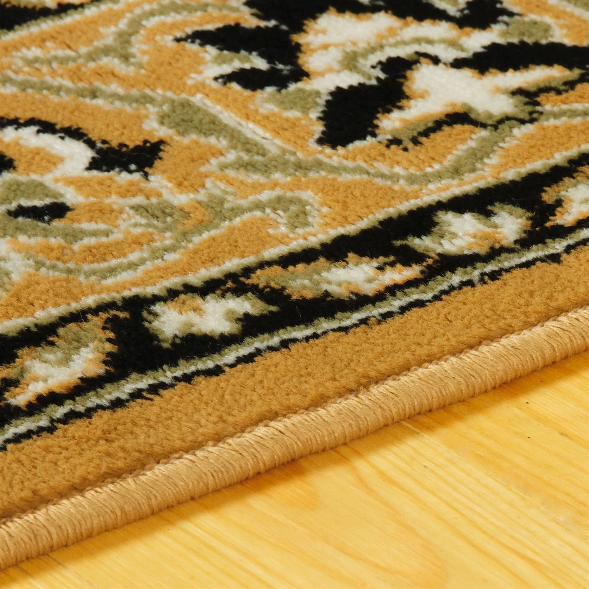 Superior Glendale Floral Medallion Indoor Area Rug