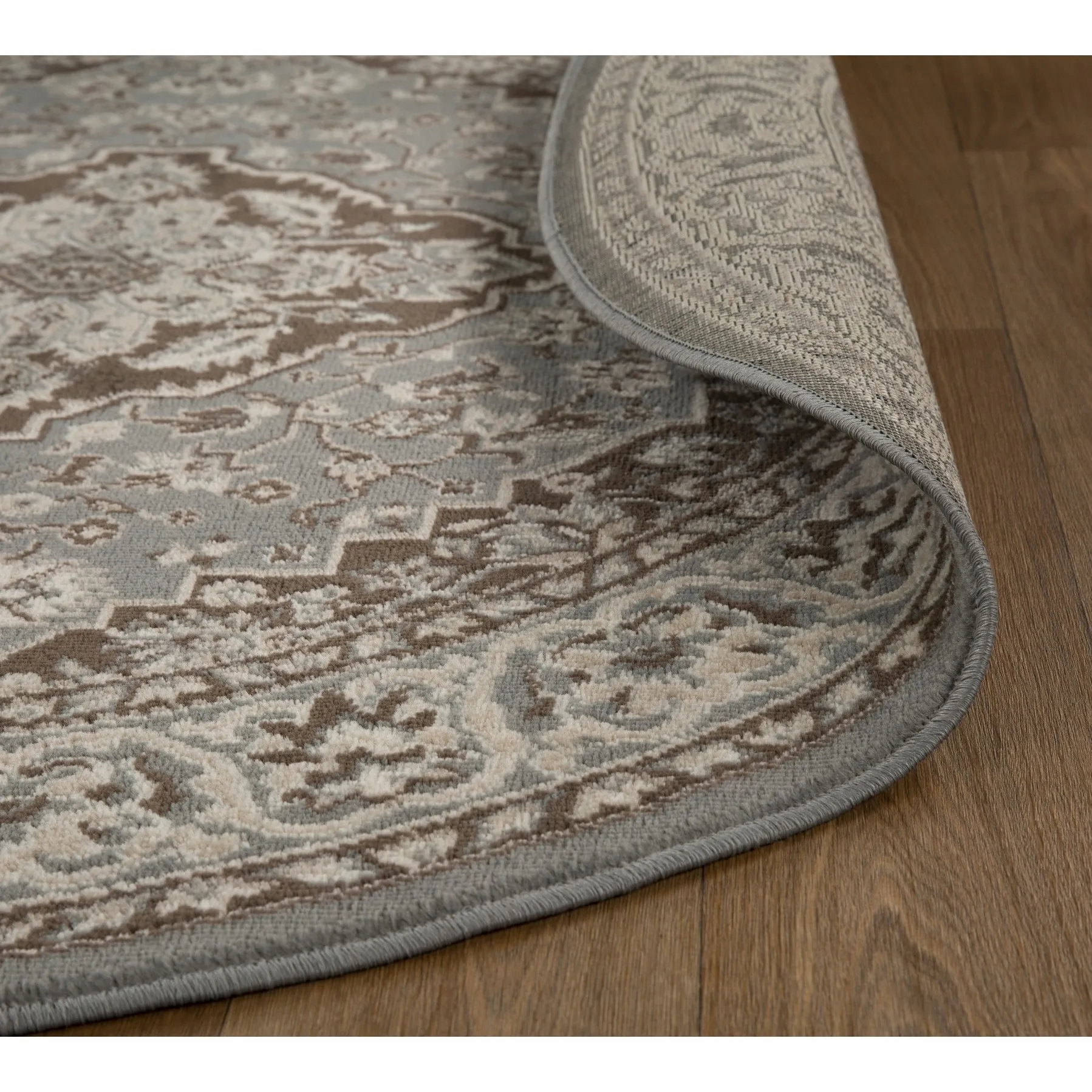 Superior Glendale Floral Medallion Indoor Area Rug