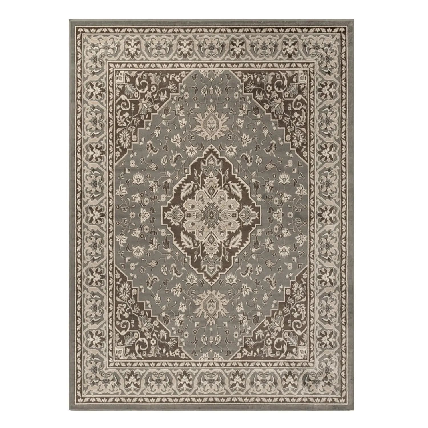 Superior Glendale Floral Medallion Indoor Area Rug