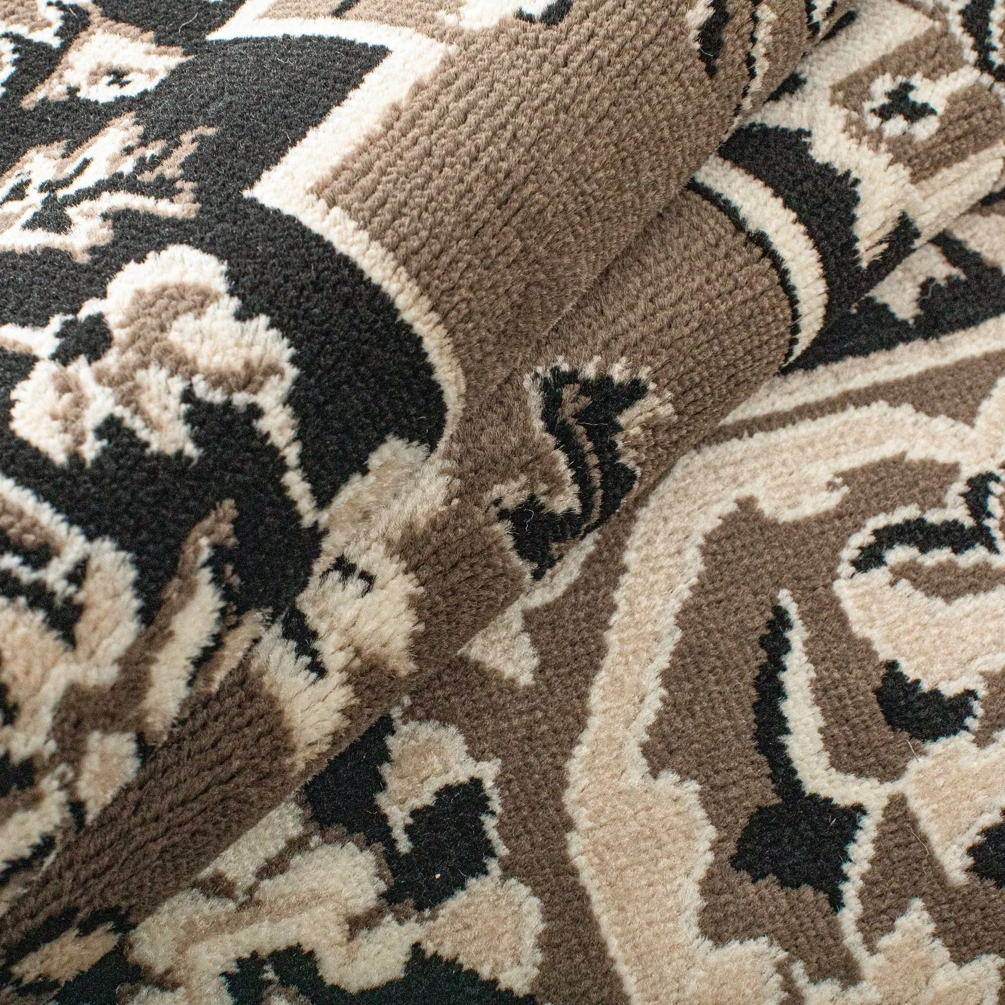 Superior Glendale Floral Medallion Indoor Area Rug