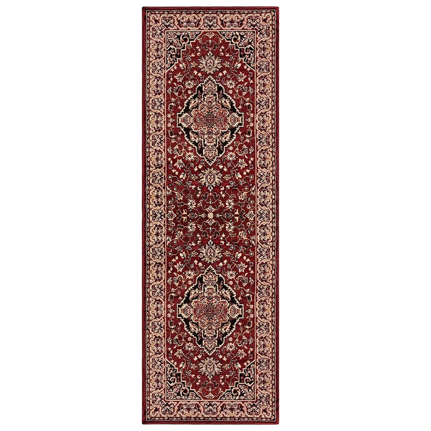 Superior Glendale Floral Medallion Indoor Area Rug