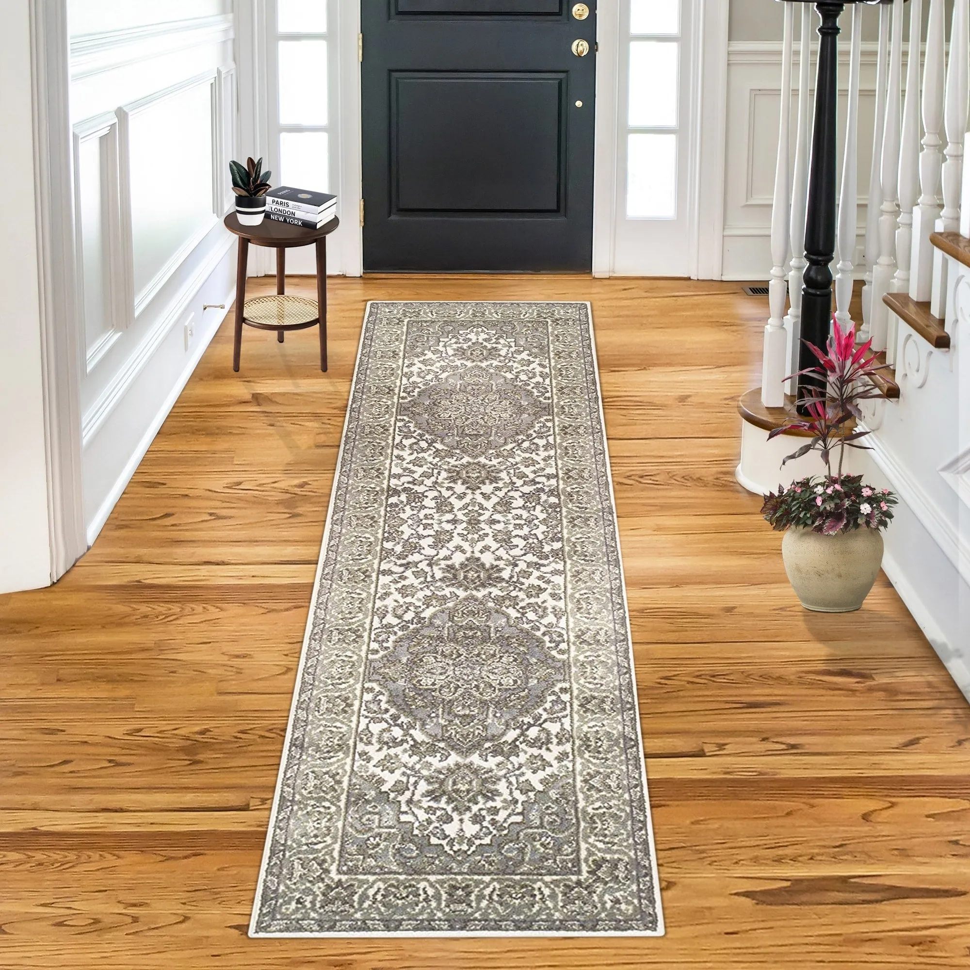 Superior Glendale Floral Medallion Indoor Area Rug