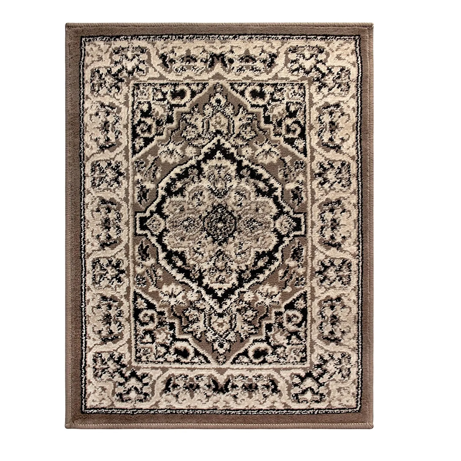 Superior Glendale Floral Medallion Indoor Area Rug