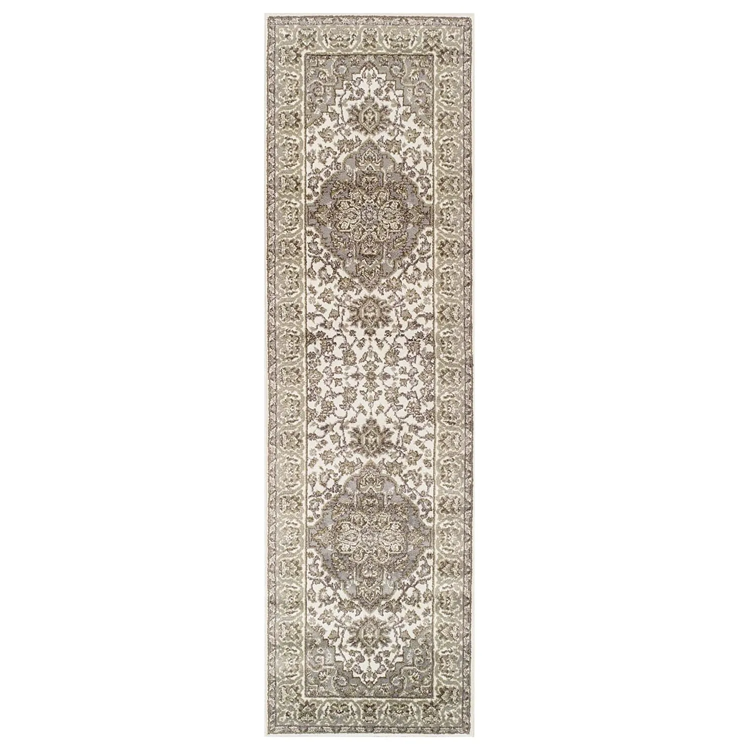 Superior Glendale Floral Medallion Indoor Area Rug