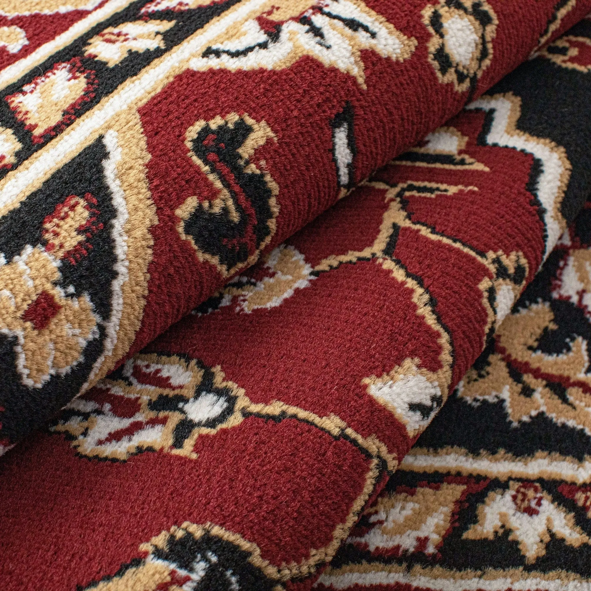 Superior Glendale Floral Medallion Indoor Area Rug