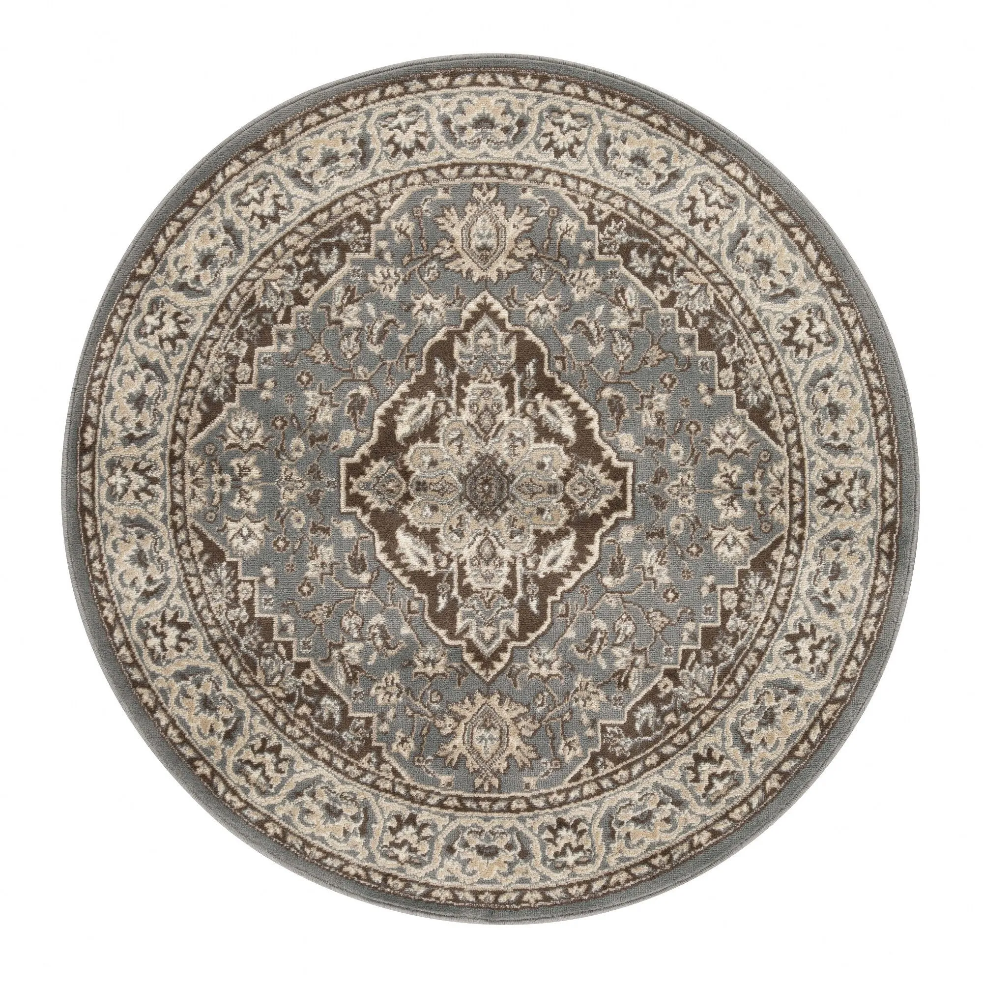 Superior Glendale Floral Medallion Indoor Area Rug