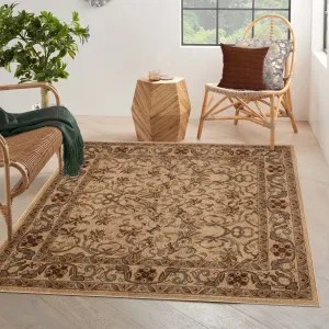 Superior Heritage Traditional Floral Scroll Indoor Area Rug