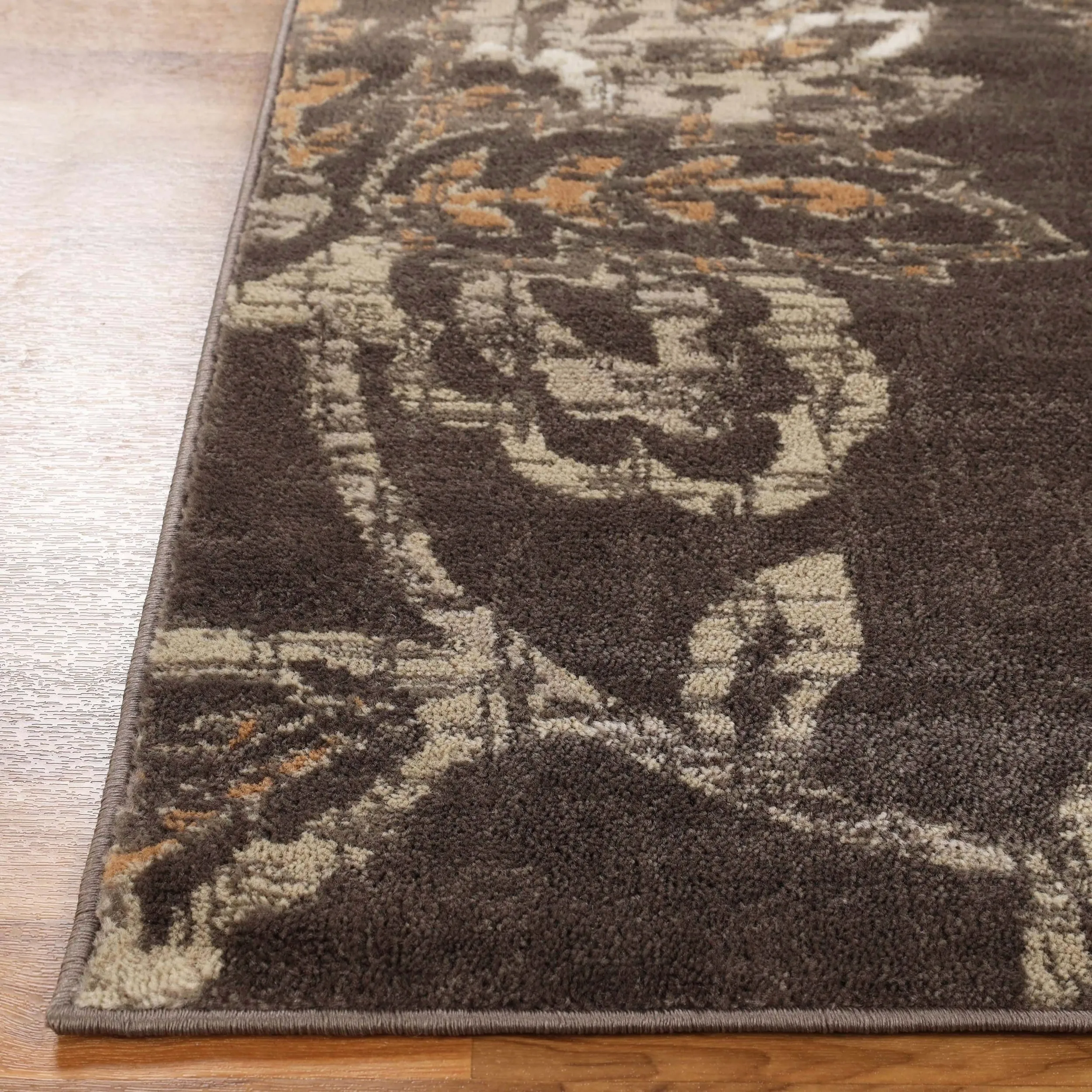 Superior Jacobean Farmhouse Floral Indoor Area Rug