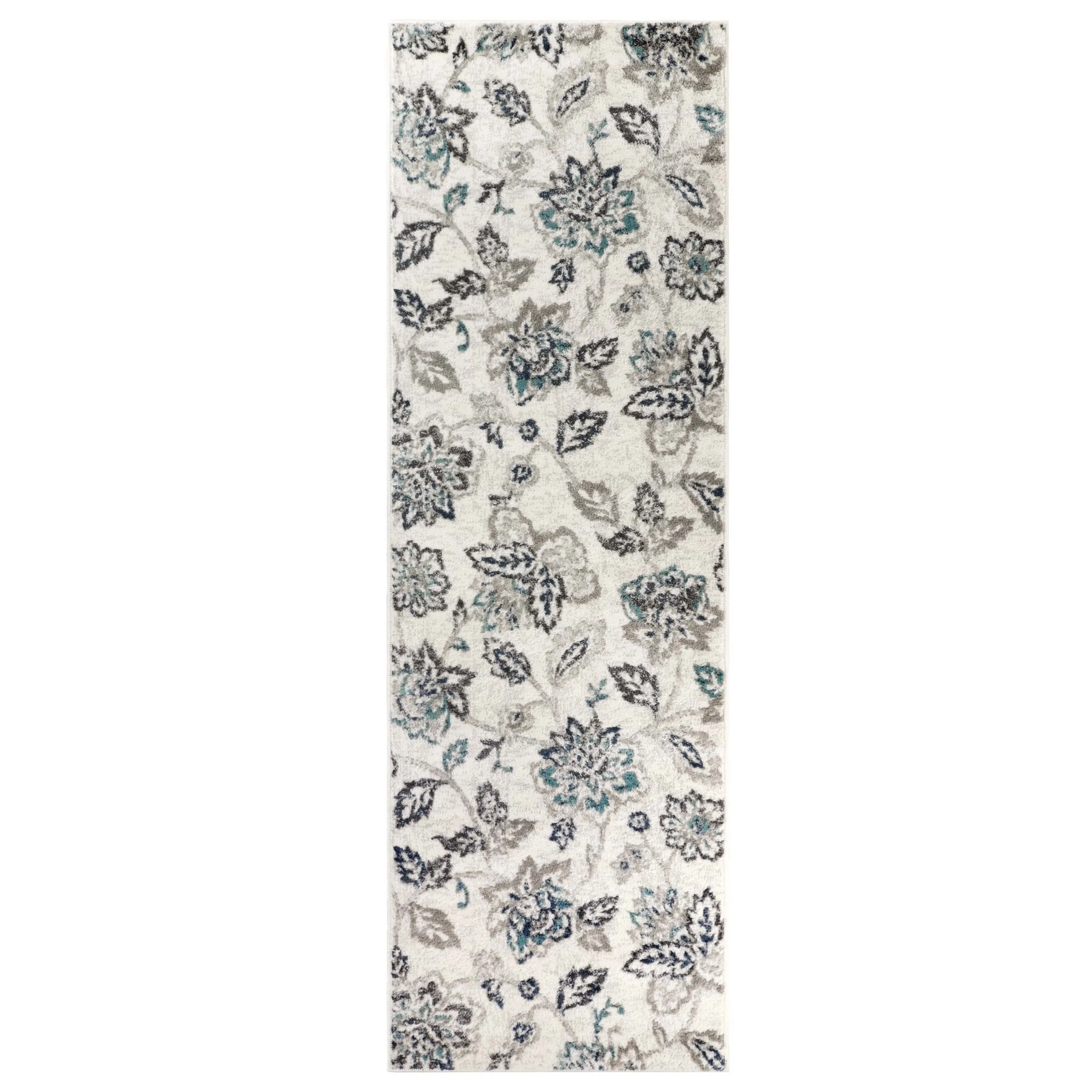 Superior Jacobean Farmhouse Floral Indoor Area Rug