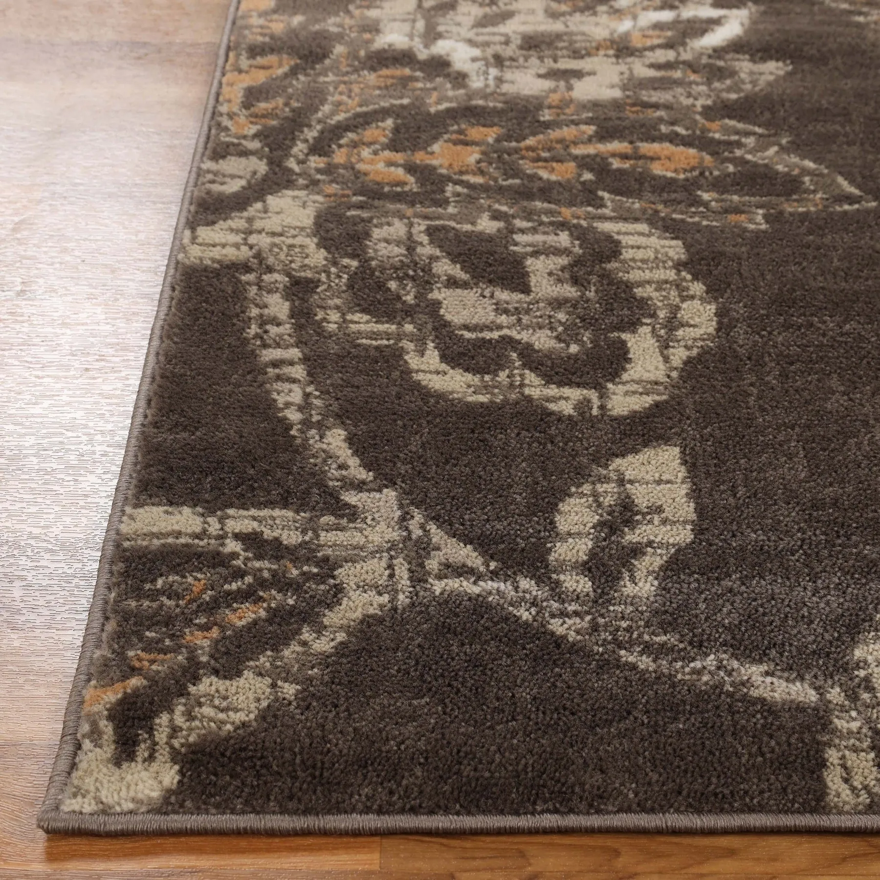 Superior Jacobean Farmhouse Floral Indoor Area Rug