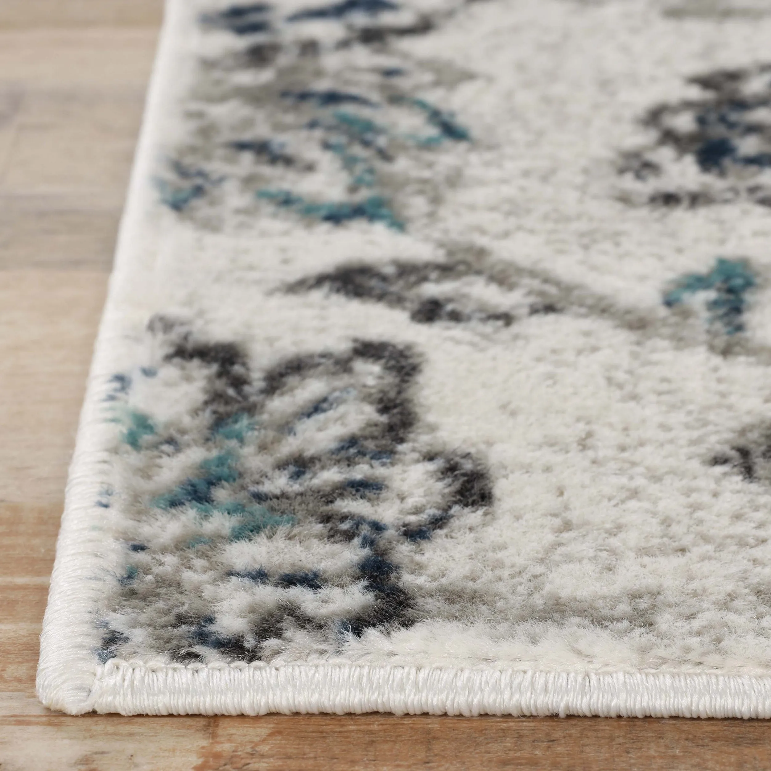 Superior Jacobean Farmhouse Floral Indoor Area Rug
