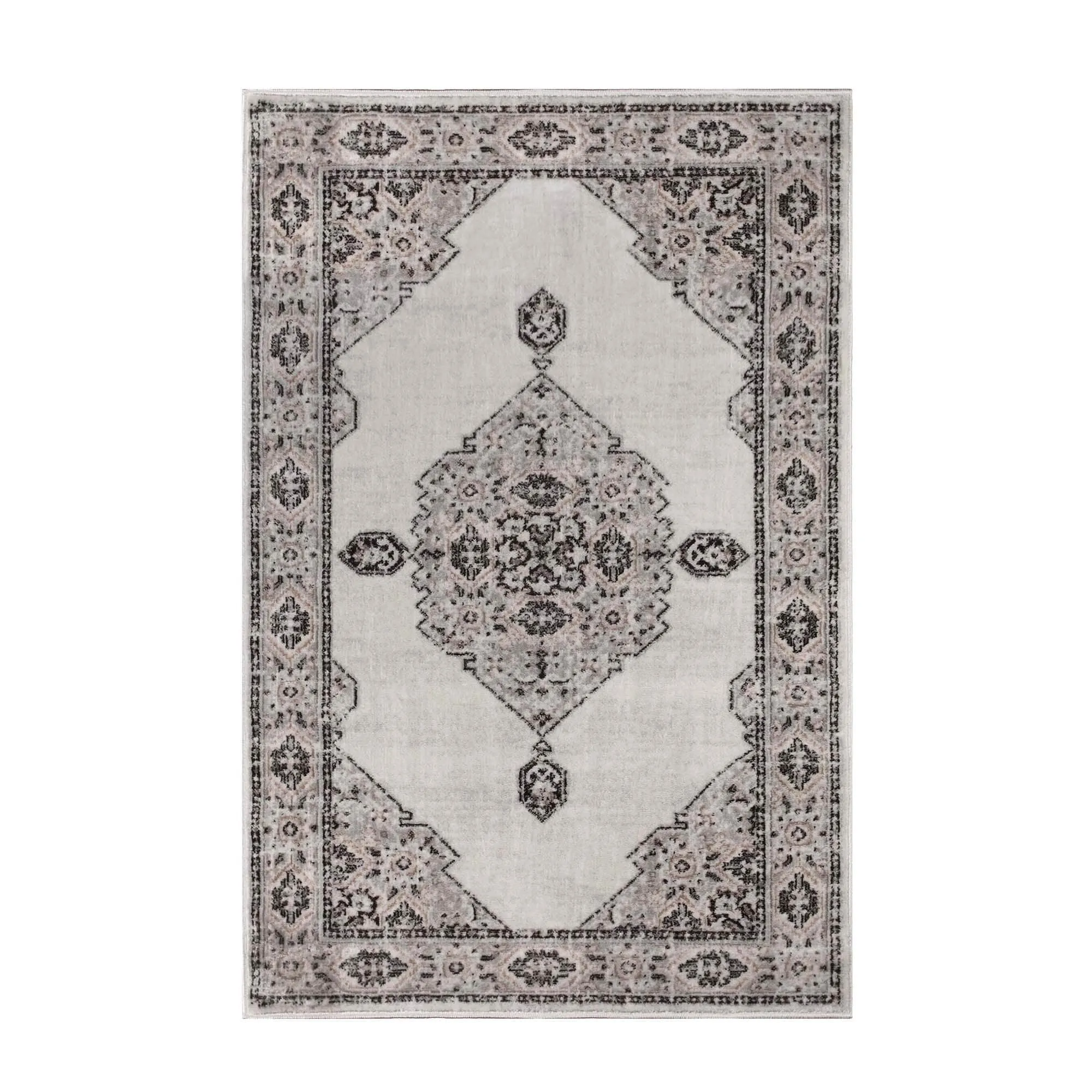 Superior Kailani Modern Farmhouse Medallion Indoor Runner or Area Rug