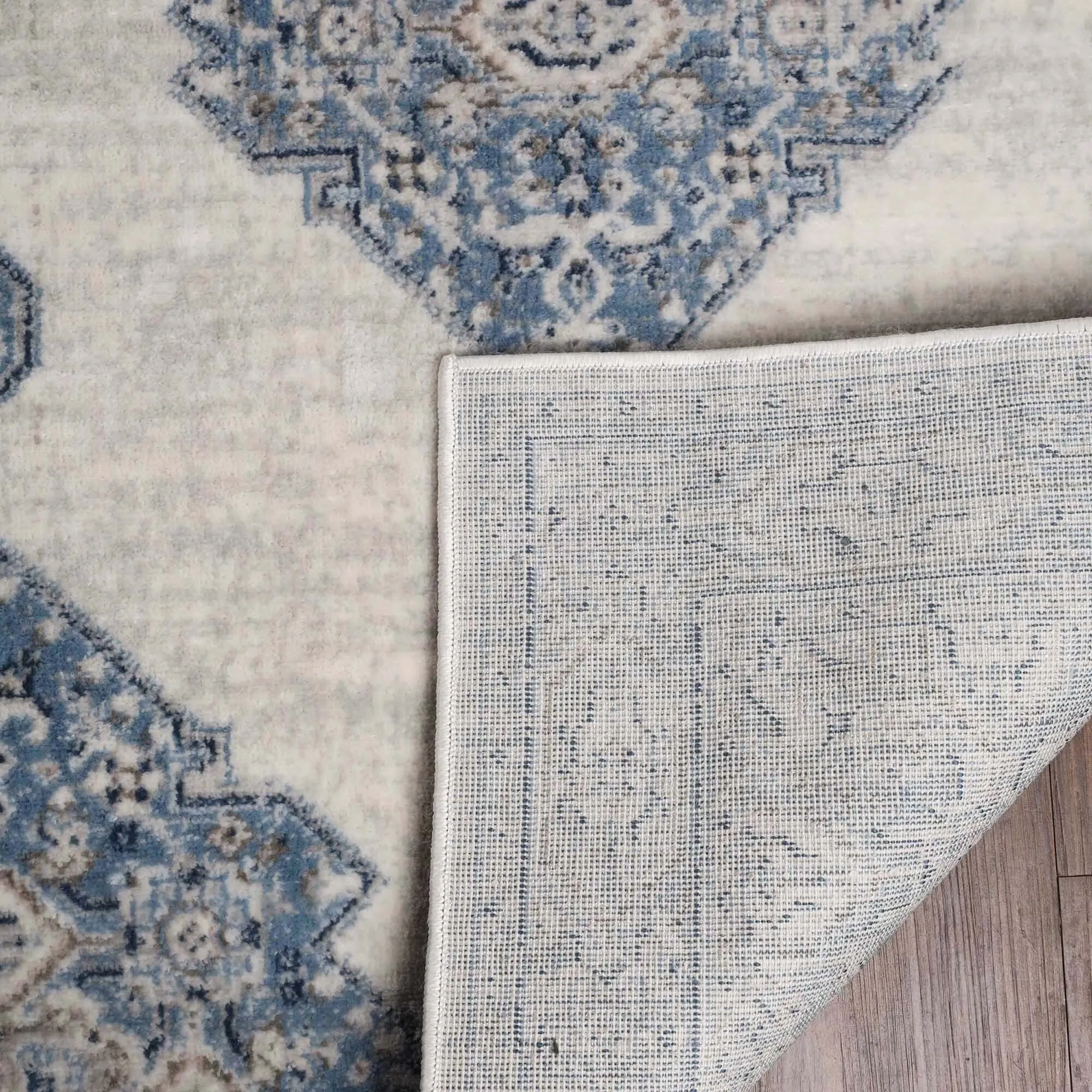 Superior Kailani Modern Farmhouse Medallion Indoor Runner or Area Rug