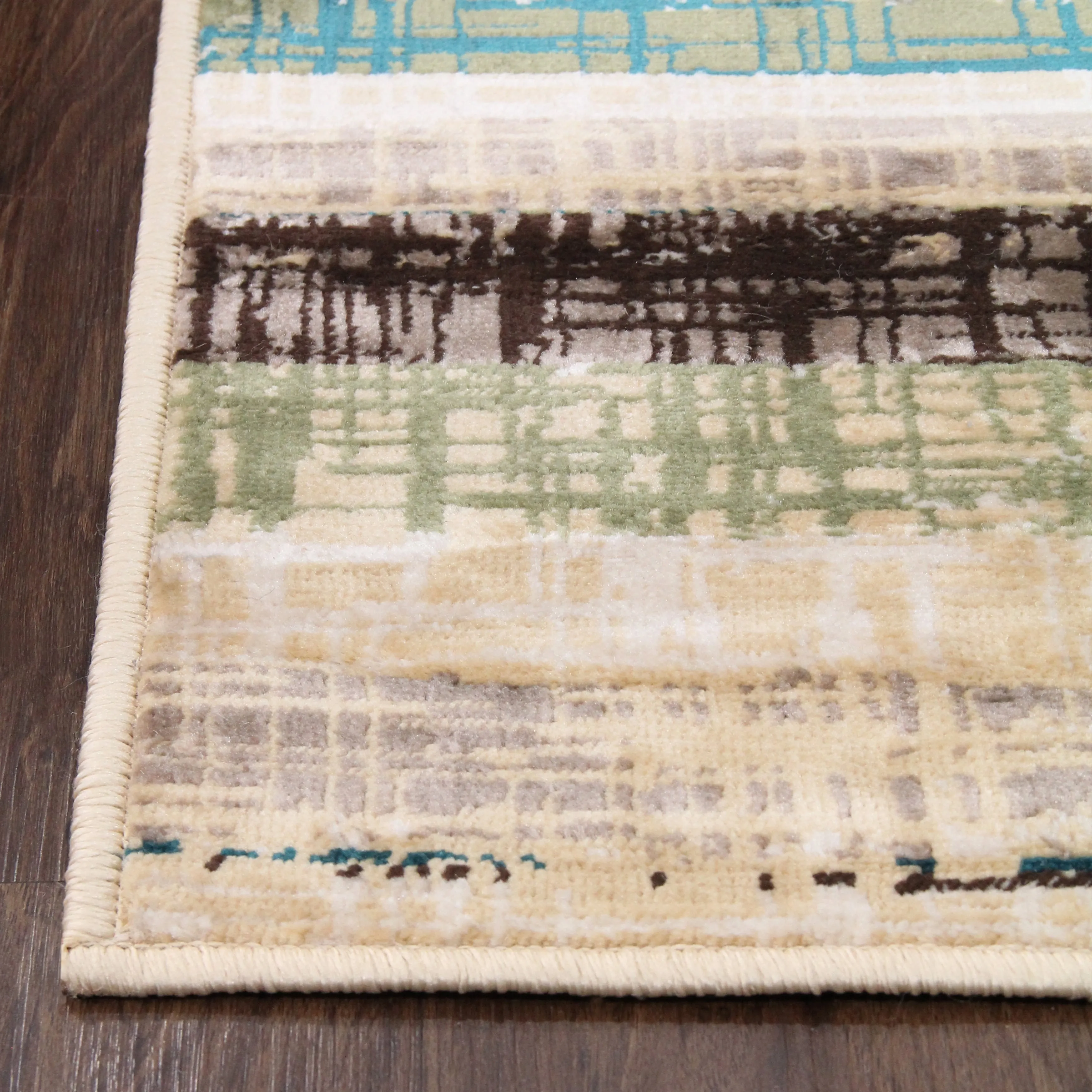 Superior Kylemore Modern Abstract Stripes Indoor Runner or Area Rug
