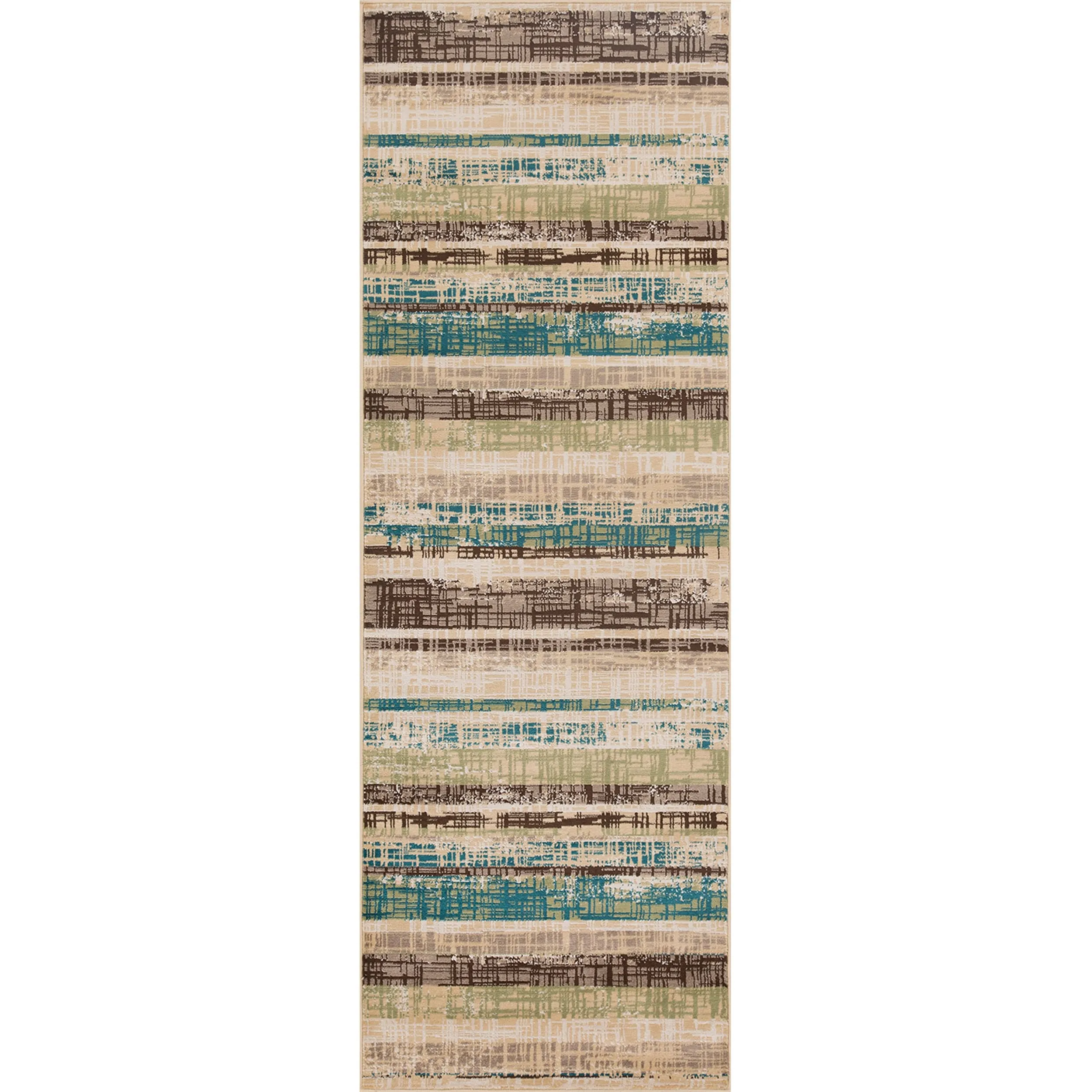 Superior Kylemore Modern Abstract Stripes Indoor Runner or Area Rug