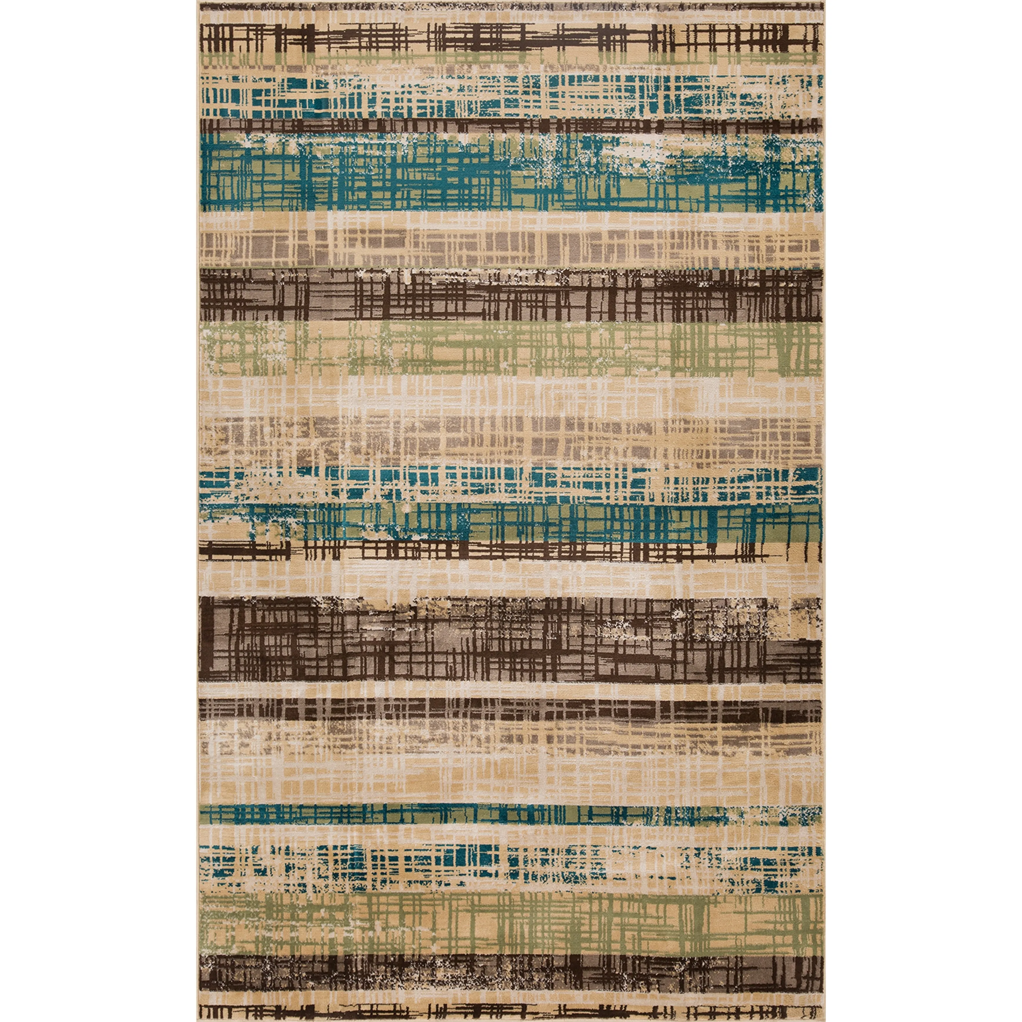 Superior Kylemore Modern Abstract Stripes Indoor Runner or Area Rug