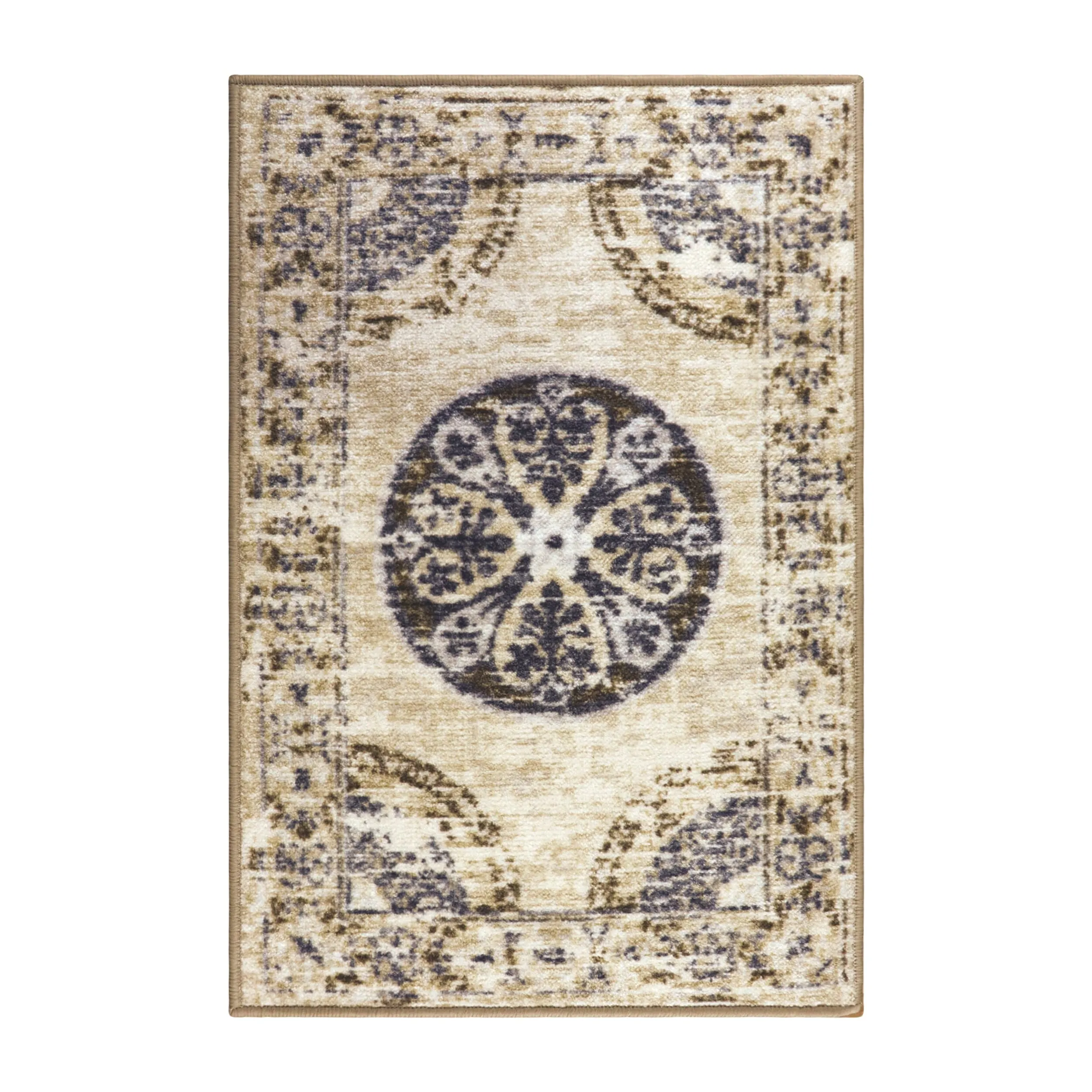 Superior Lani Printed Non-Slip Washable Indoor Area Rug