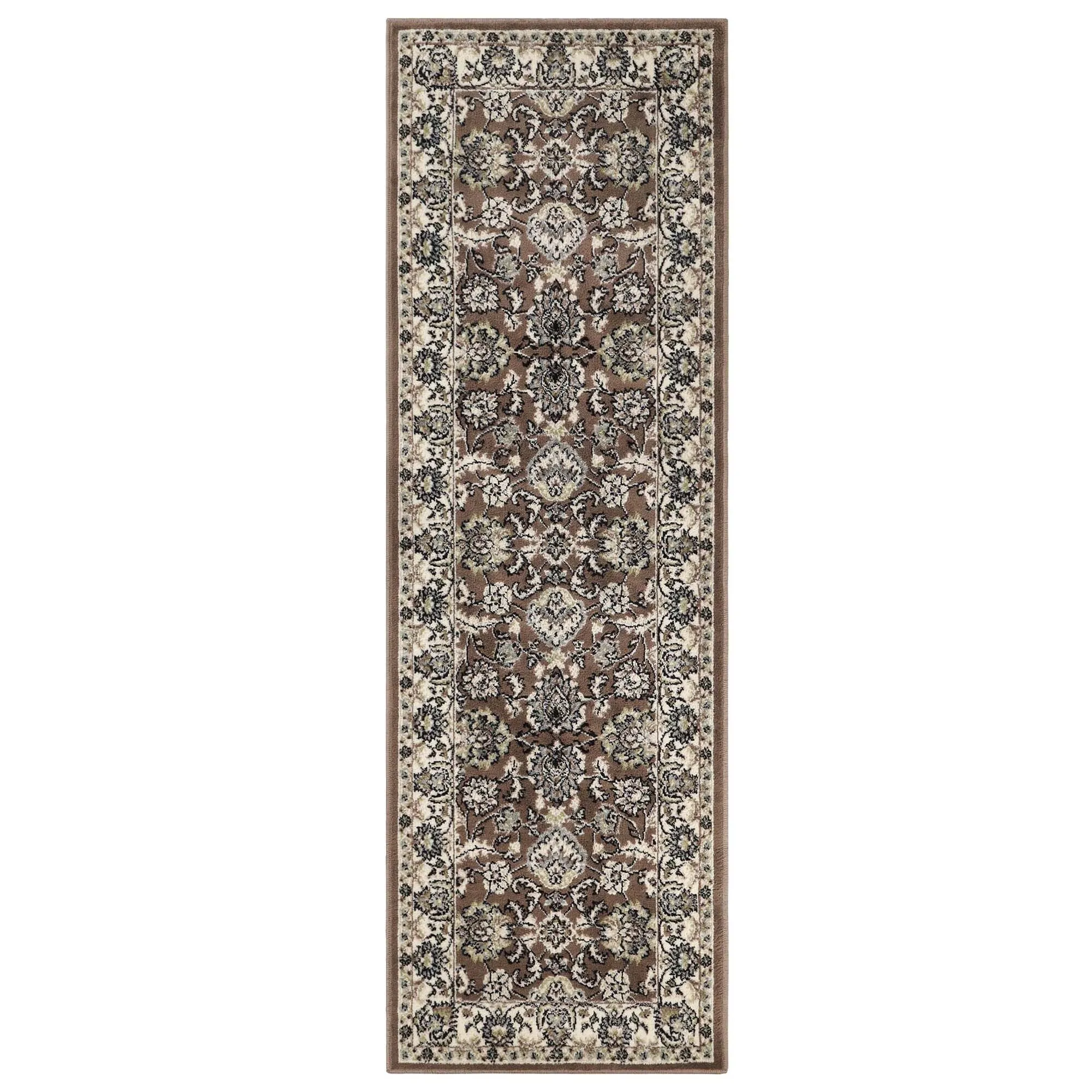Superior Lille Traditional Floral Indoor Runner or Area Rug