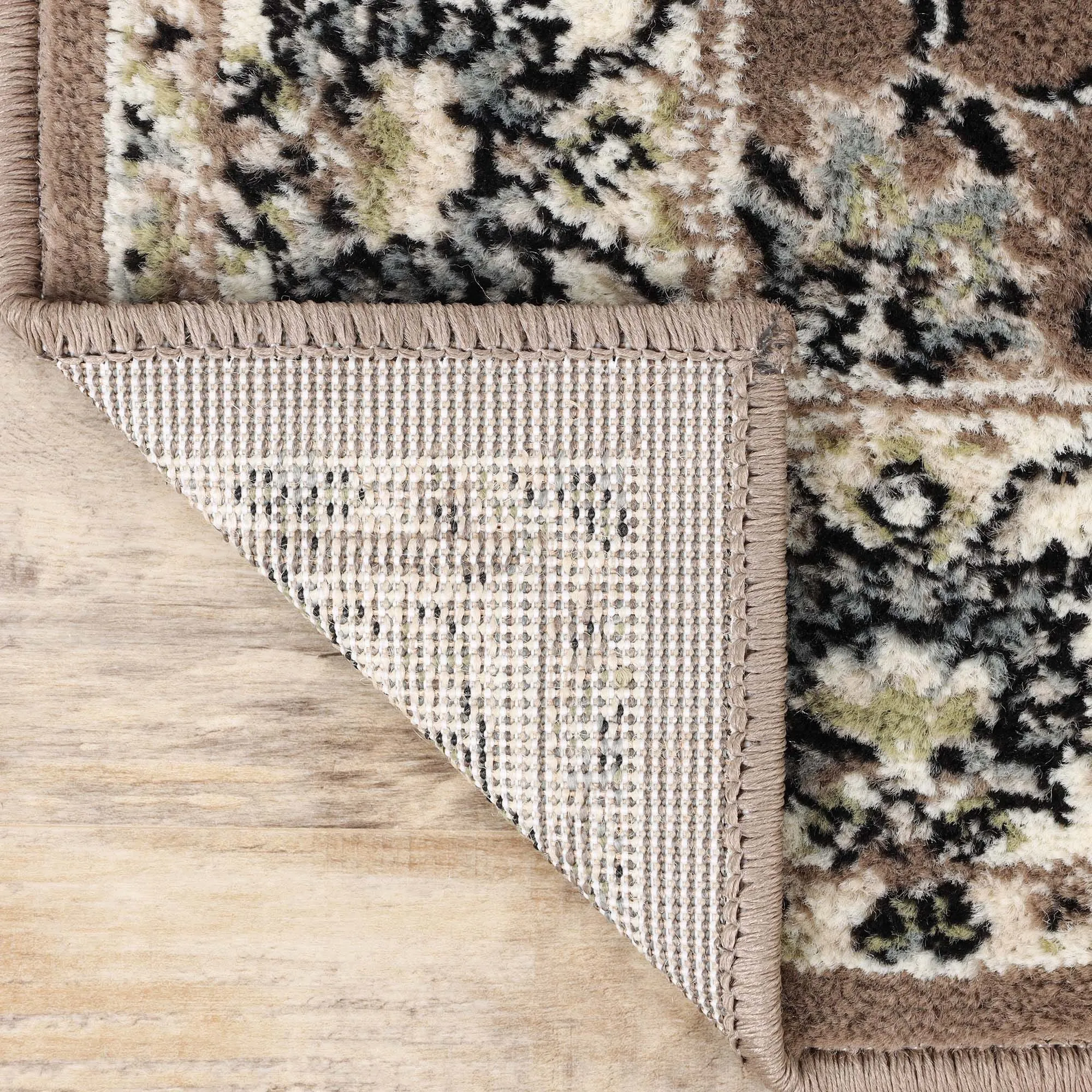 Superior Lille Traditional Floral Indoor Runner or Area Rug