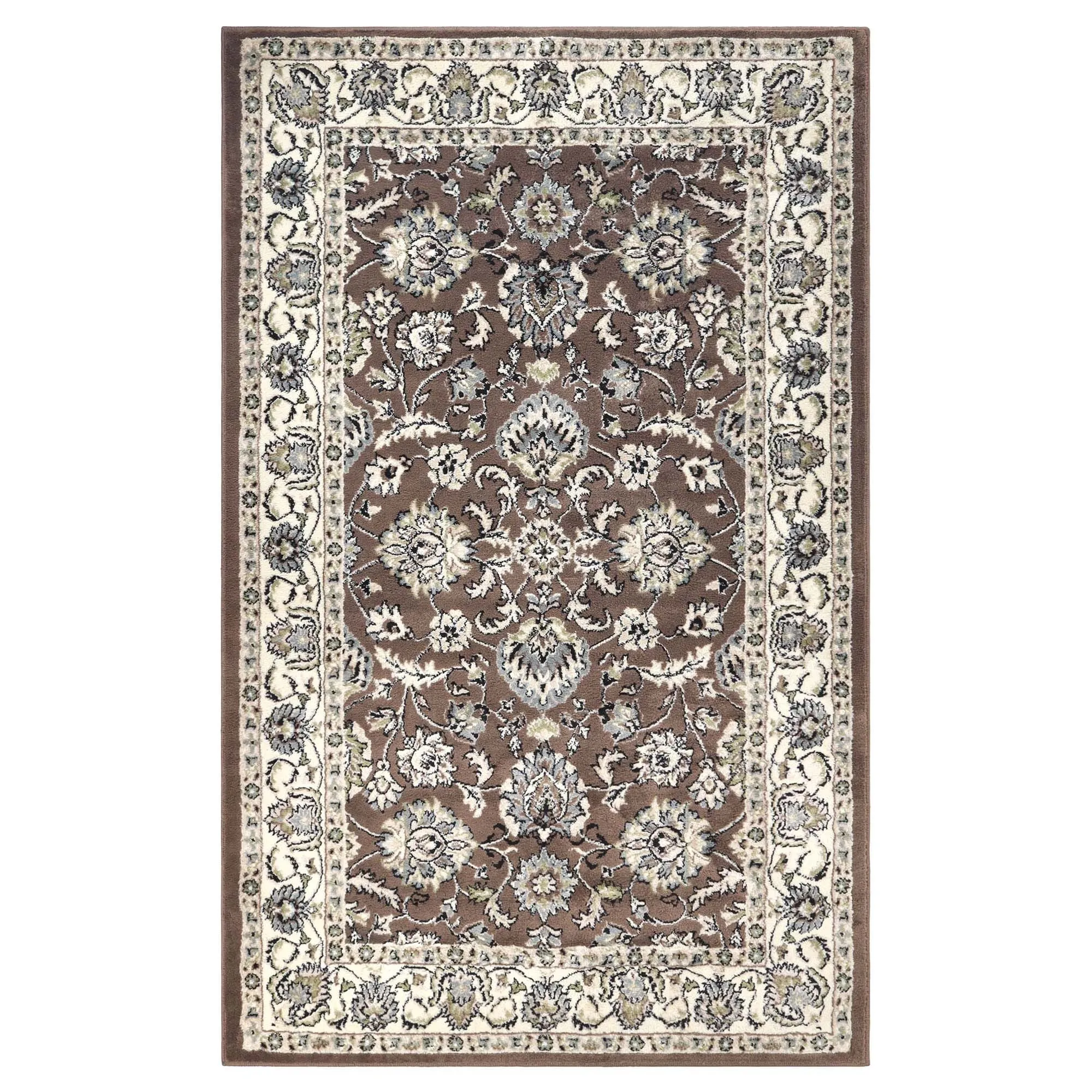 Superior Lille Traditional Floral Indoor Runner or Area Rug