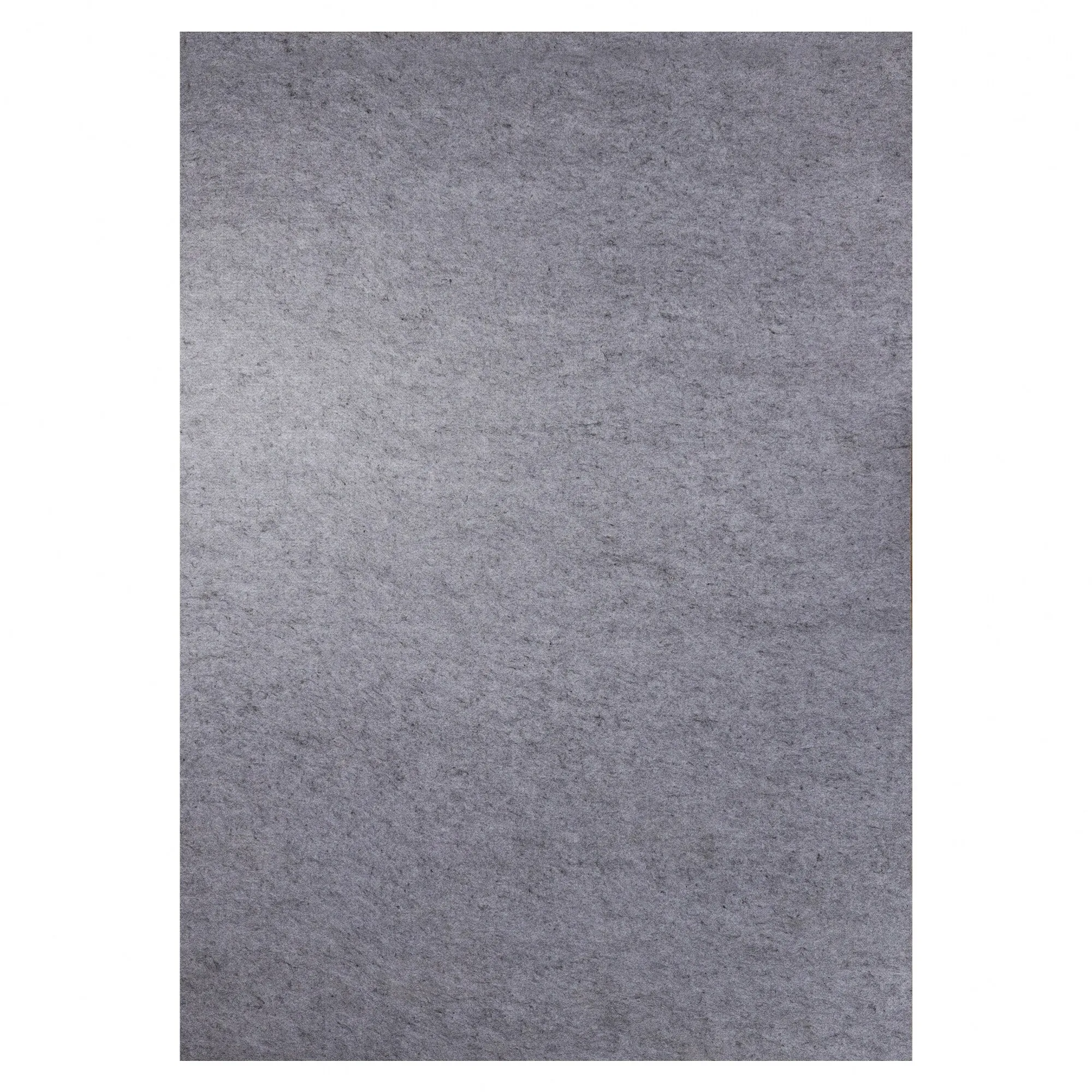 Superior Lima Non-Slip Floor Protector Felt Rubber Indoor Area Rug Pad - Neutral Grey
