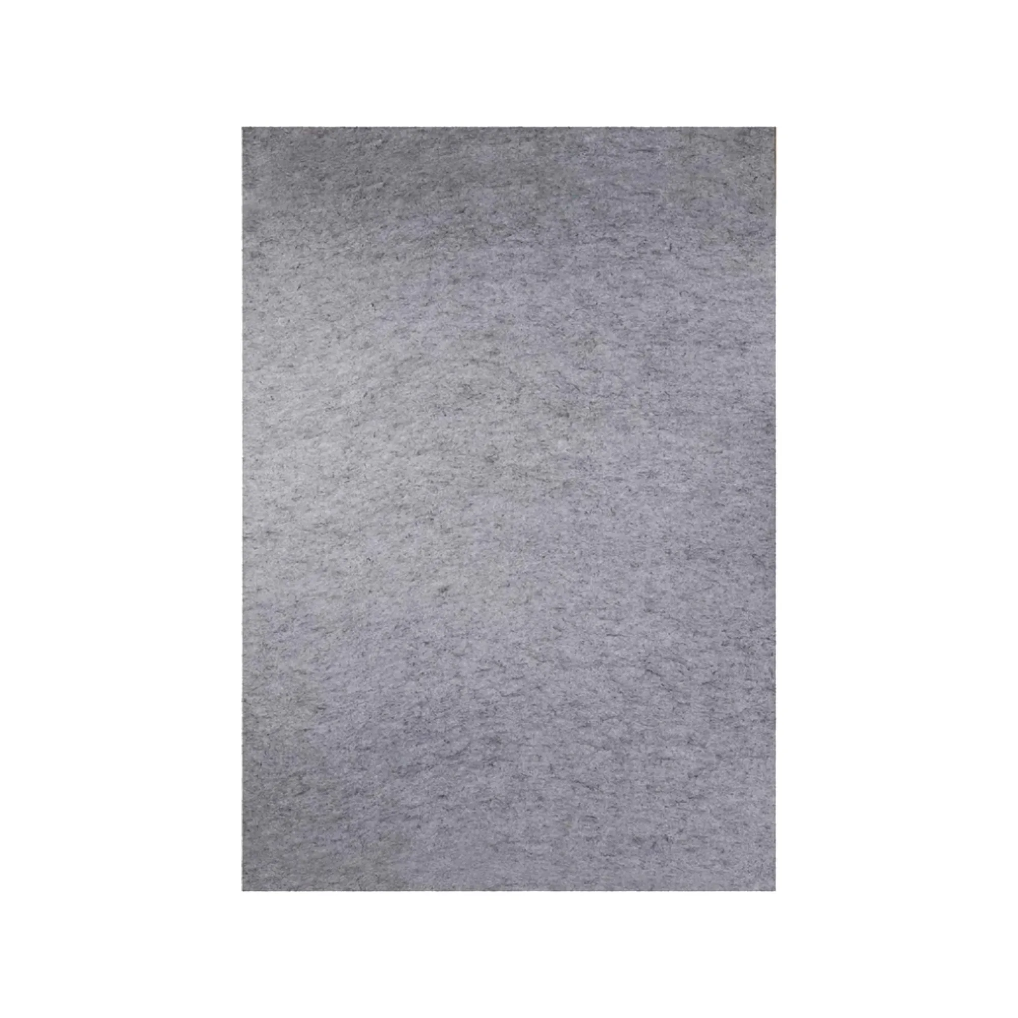 Superior Lynn Non-Slip Felt Rubber Indoor Floor Area Rug Pad With Coating - Neutral Grey