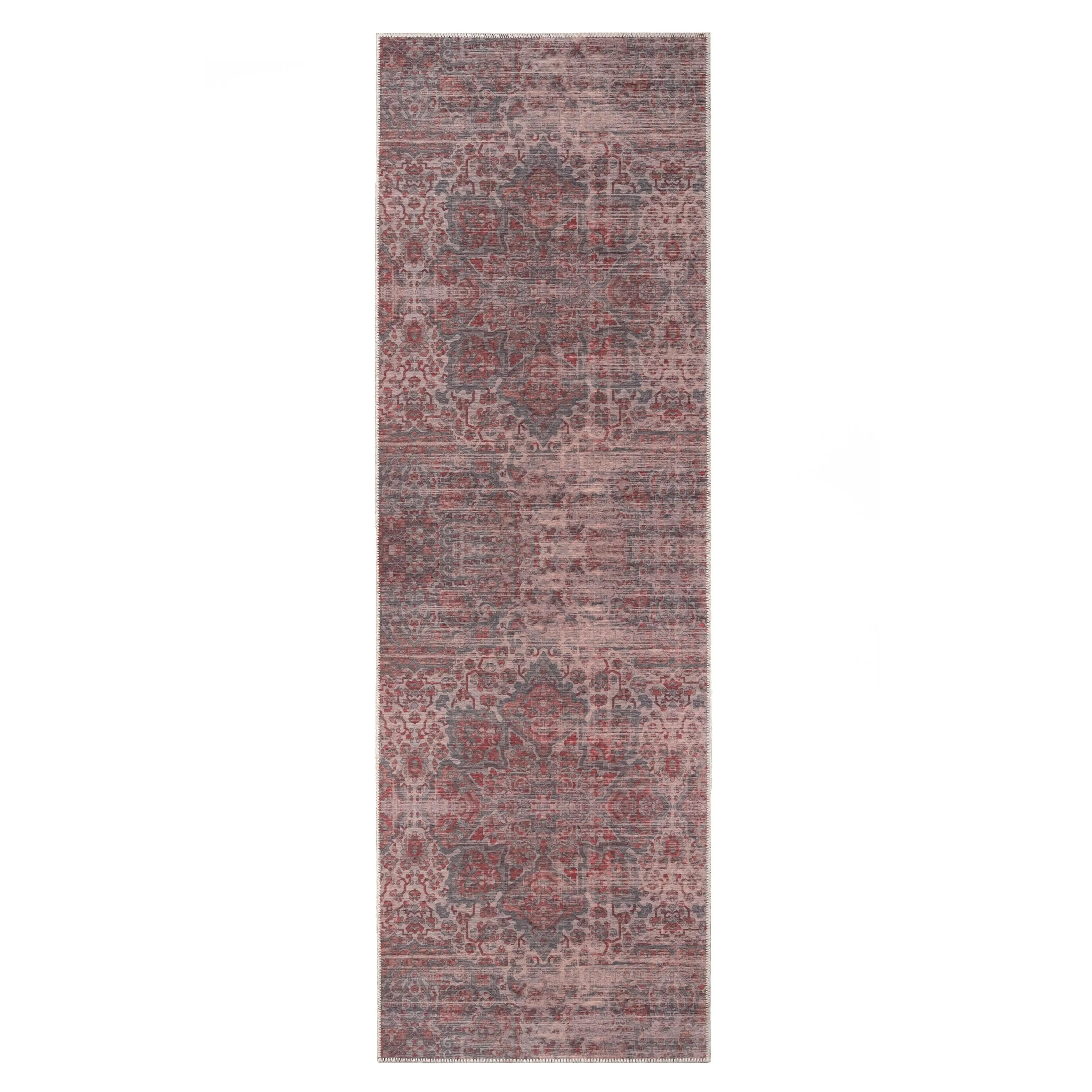 Superior Manakin Boho Non-Slip Machine Washable Indoor Area Rug or Runner