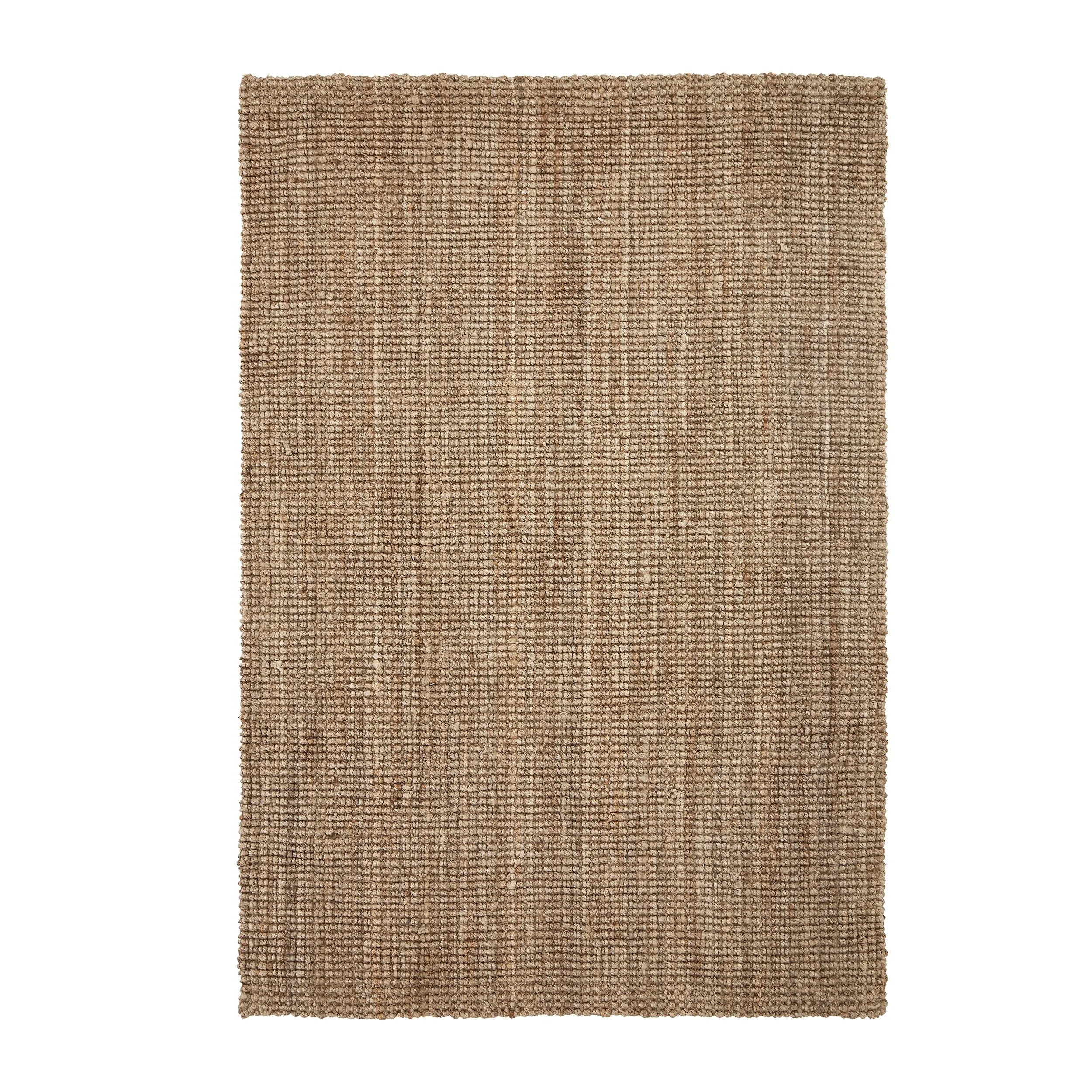Superior Modern Coastal Rustic Handwoven Braided Jute Indoor Area Rug